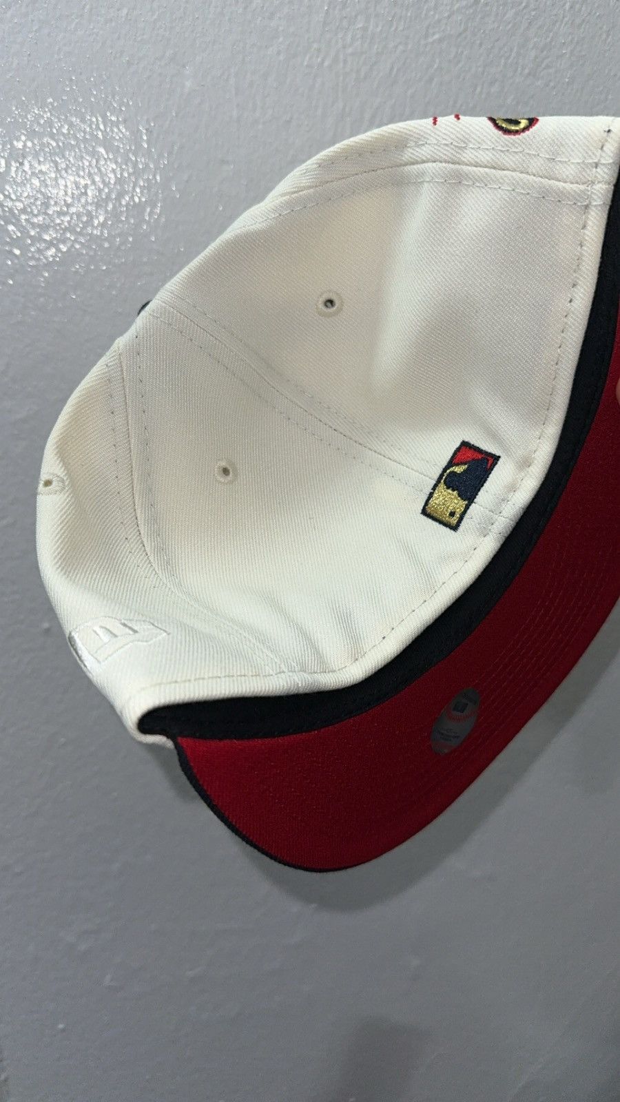 New Era New Era 59fifty Milwaukee Brewers fitted hat size 7 Size ONE SIZE - 4 Thumbnail