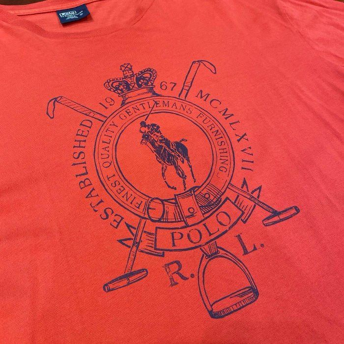 Polo Ralph Lauren RALPH LAUREN VINTAGE TEE LARGE Size US L / EU 52-54 / 3 - 2 Thumbnail