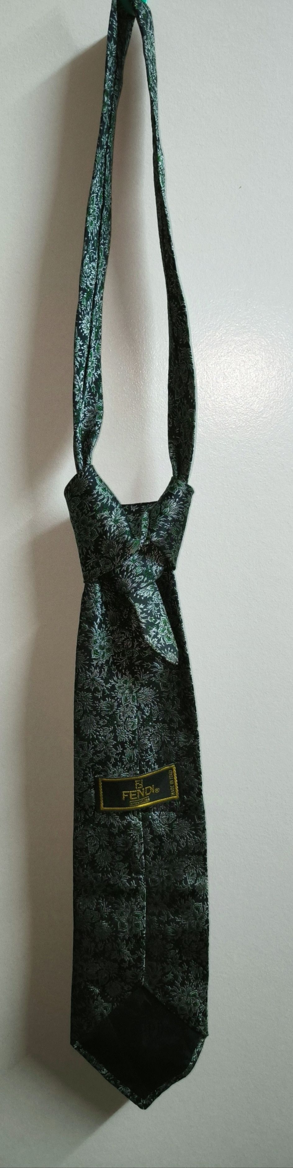 Fendi Green Necktie Size ONE SIZE - 7 Thumbnail