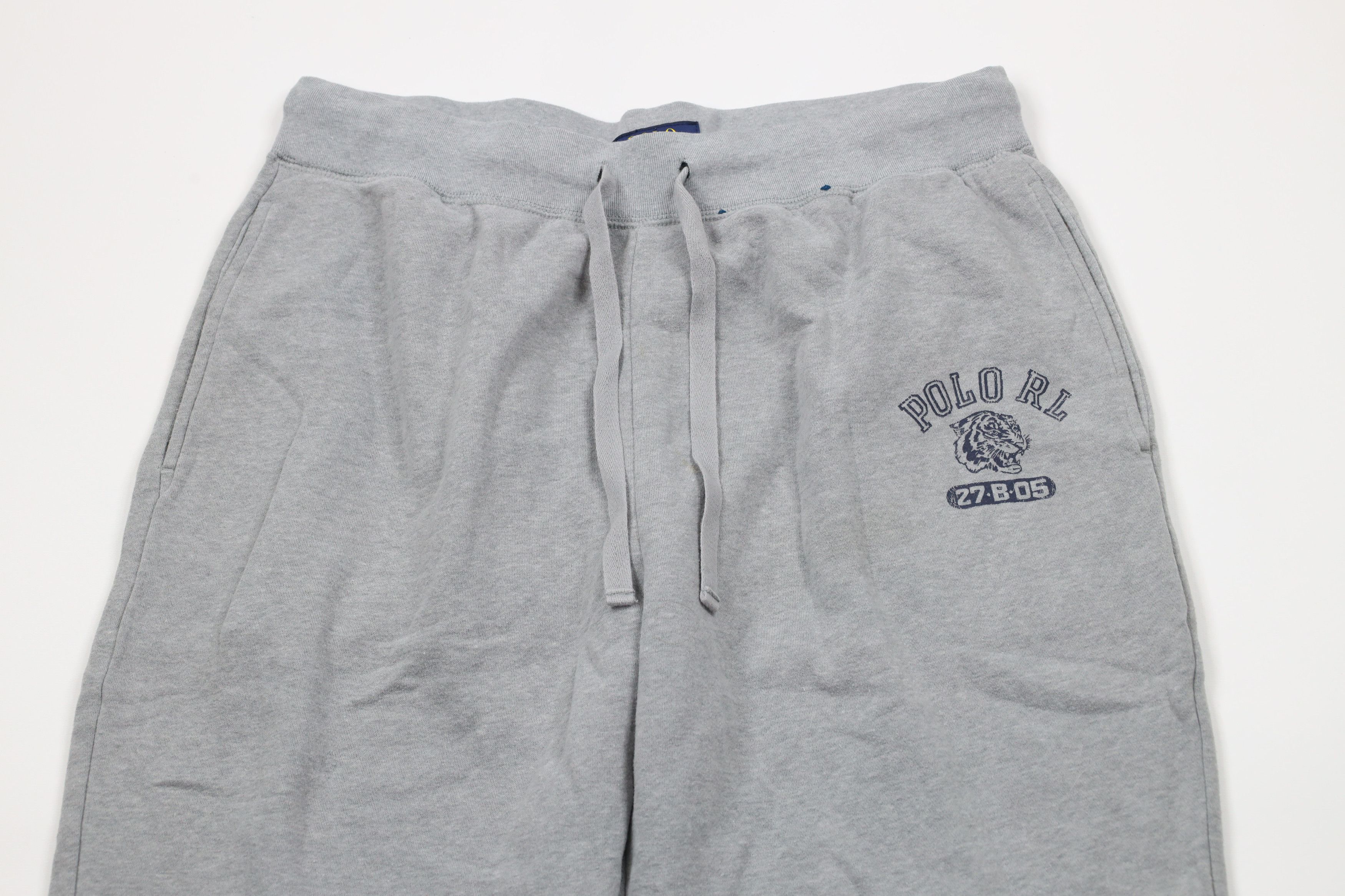 Ralph Lauren × Vintage Vintage Y2K Ralph Lauren Tiger Cuffed Sweatpants Joggers Size US 36 / EU 52 - 2 Thumbnail