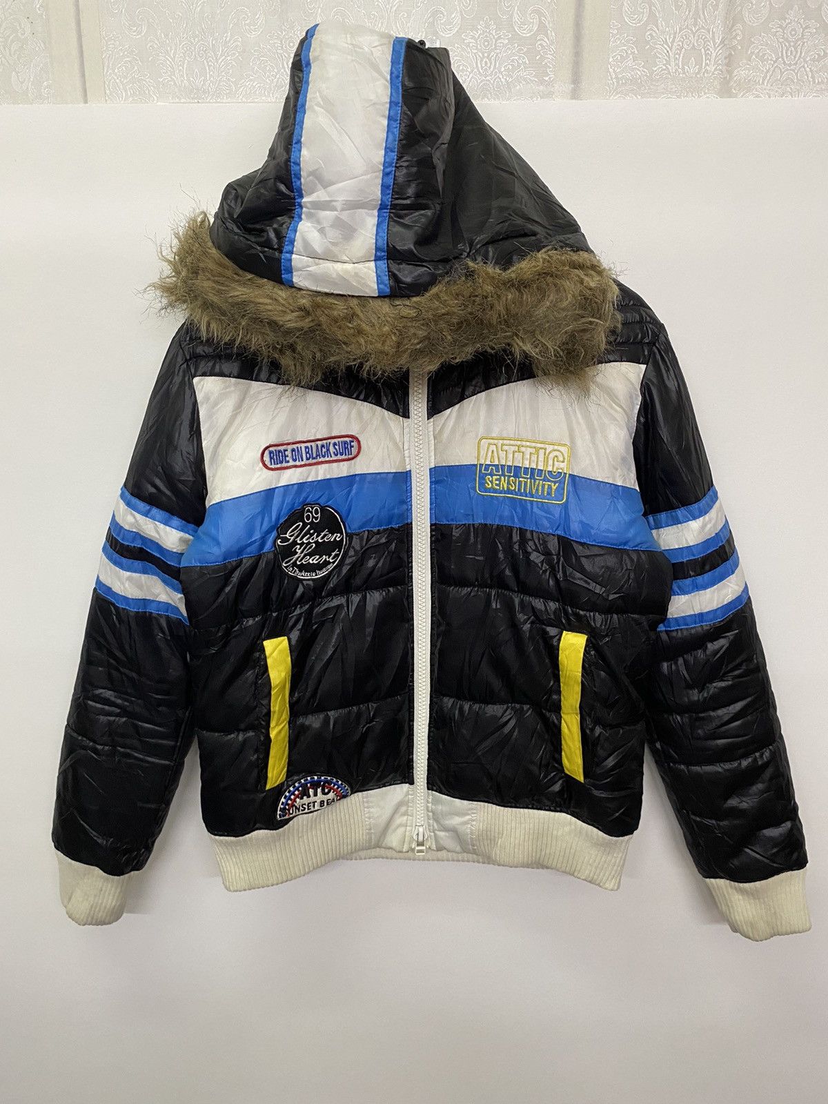In The Attic In The Attic Fur Down Jacket Size US L / EU 52-54 / 3 - 1 Thumbnail
