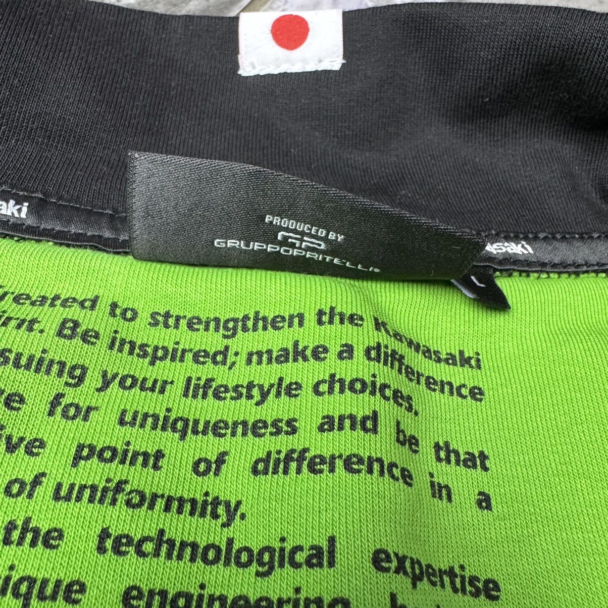 Japanese Brand Kawasaki Japan Racing Moto Hoodie Size US L / EU 52-54 / 3 - 8 Thumbnail