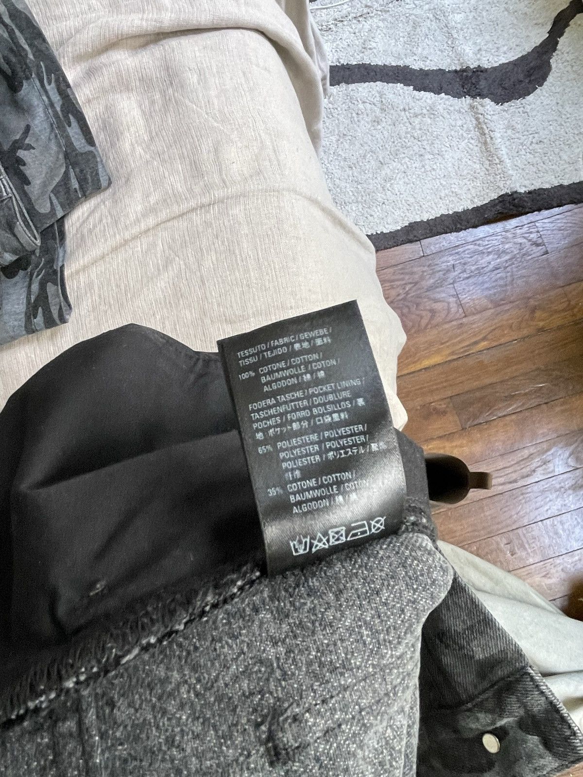 Balenciaga Balenciaga grey camo baggy jeans Size US 32 / EU 48 - 17 Thumbnail