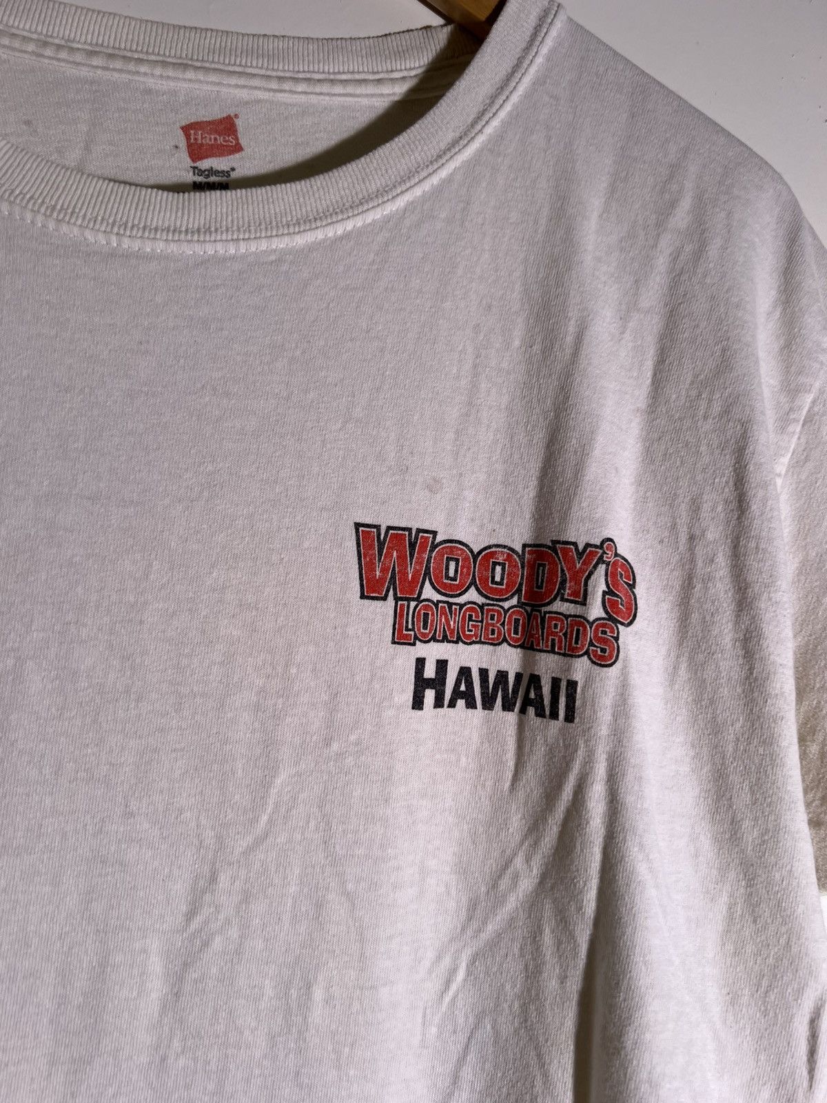 Vintage Y2K 2000’s VTG Vintage Woody’s Longboards Hawaii Retro Shirt Size US M / EU 48-50 / 2 - 8 Thumbnail