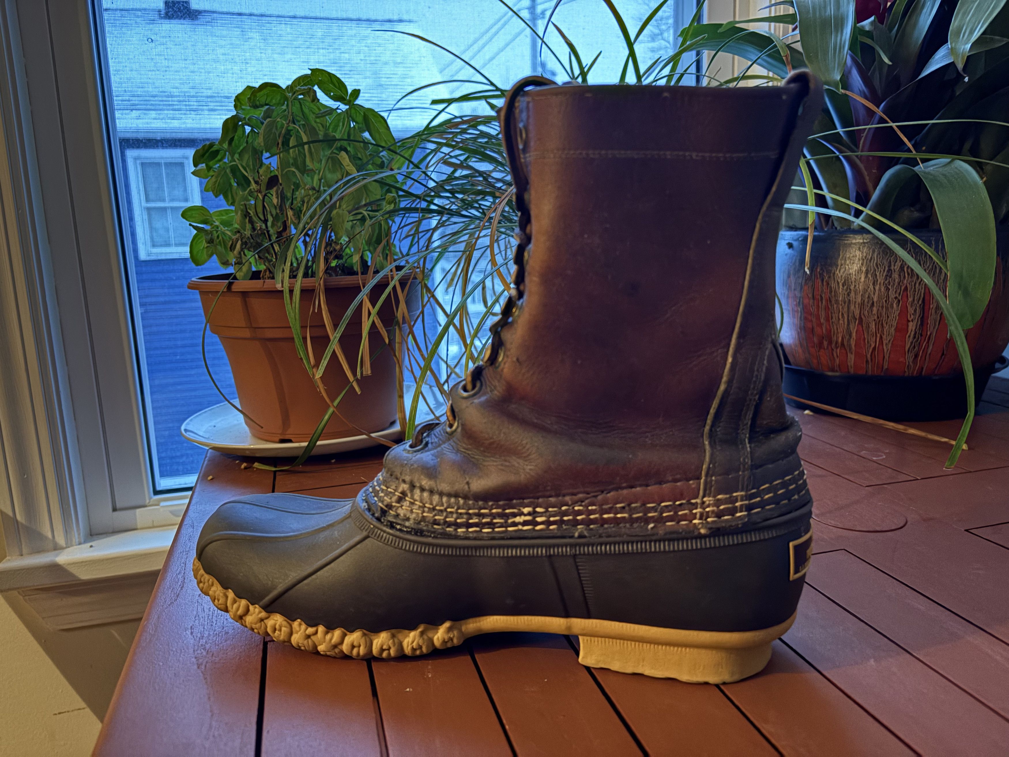 L.L. Bean Antique/Vintage 60's 70's Maine Hunting Shoe Bean Boot Size US 11 / EU 44 - 8 Thumbnail