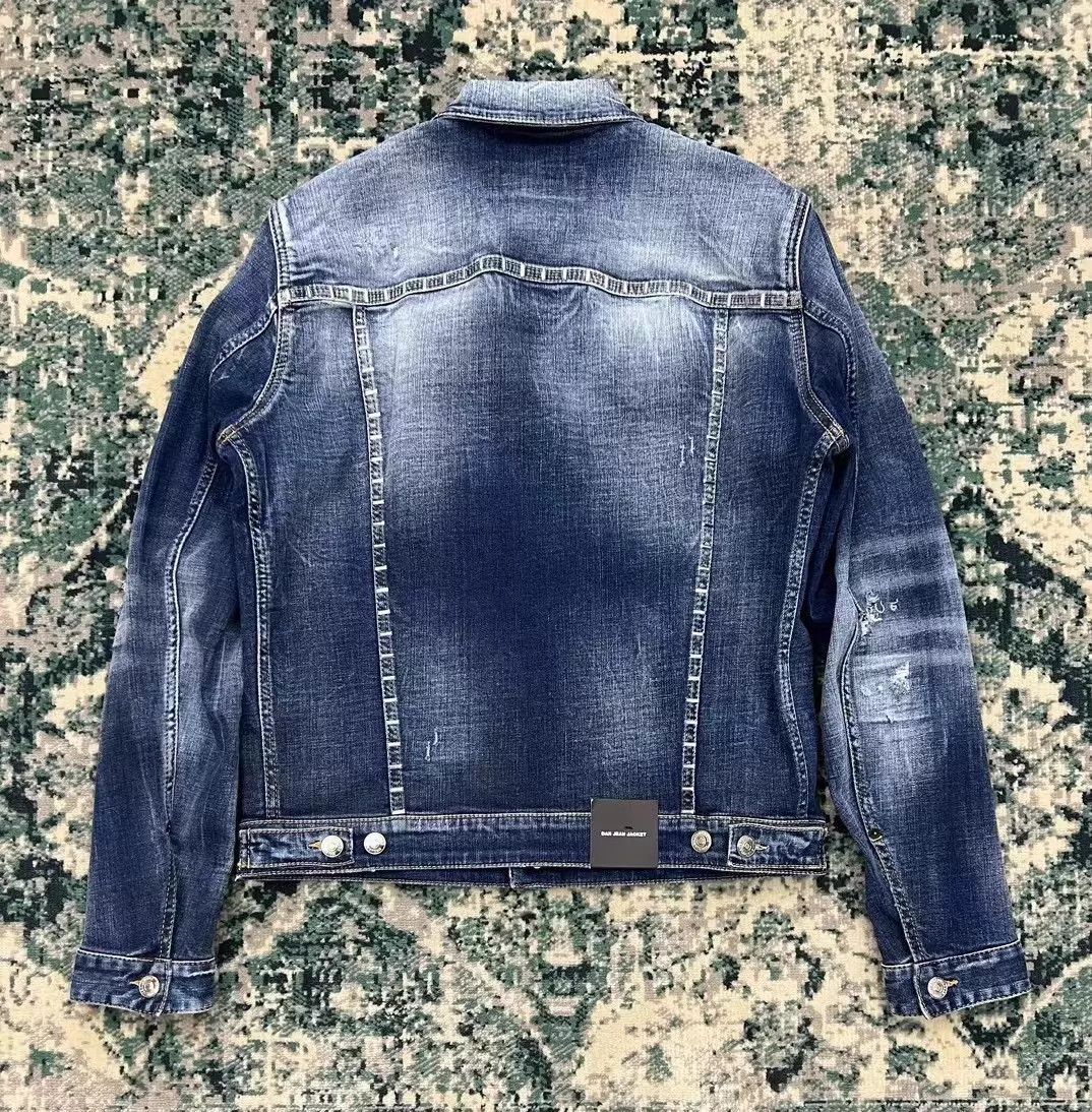 Dsquared2 Dsquared2 DAN JEAN Slim Denim Rips Metal Patches Size US S / EU 44-46 / 1 - 2 Thumbnail