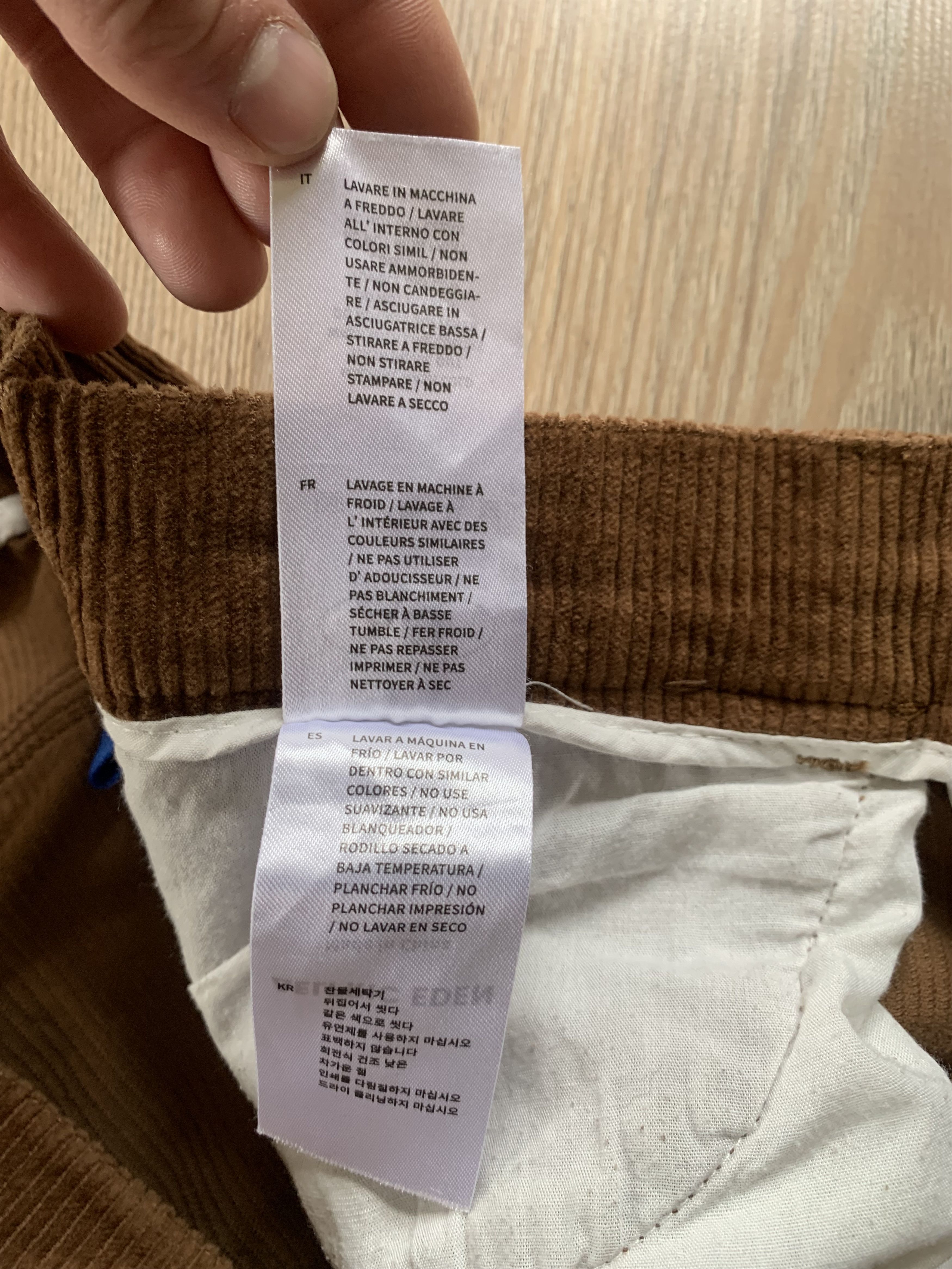 Other Aelfric Eden Mens Corduroy Pants Size US 33 - 12 Thumbnail