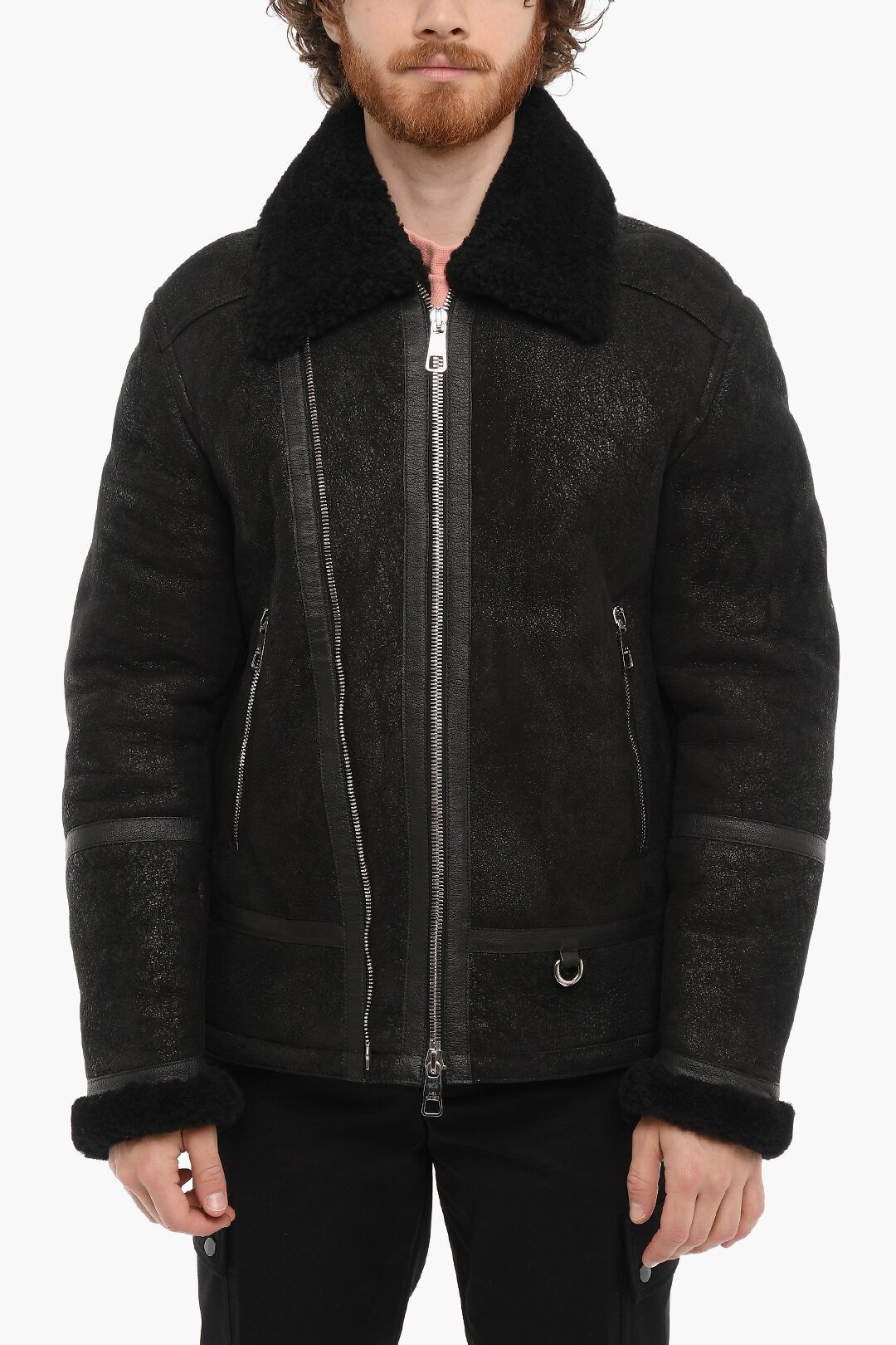 Image of Neil Barrett Og1Mm1223 Jacket In Black, Men's (Size XL)