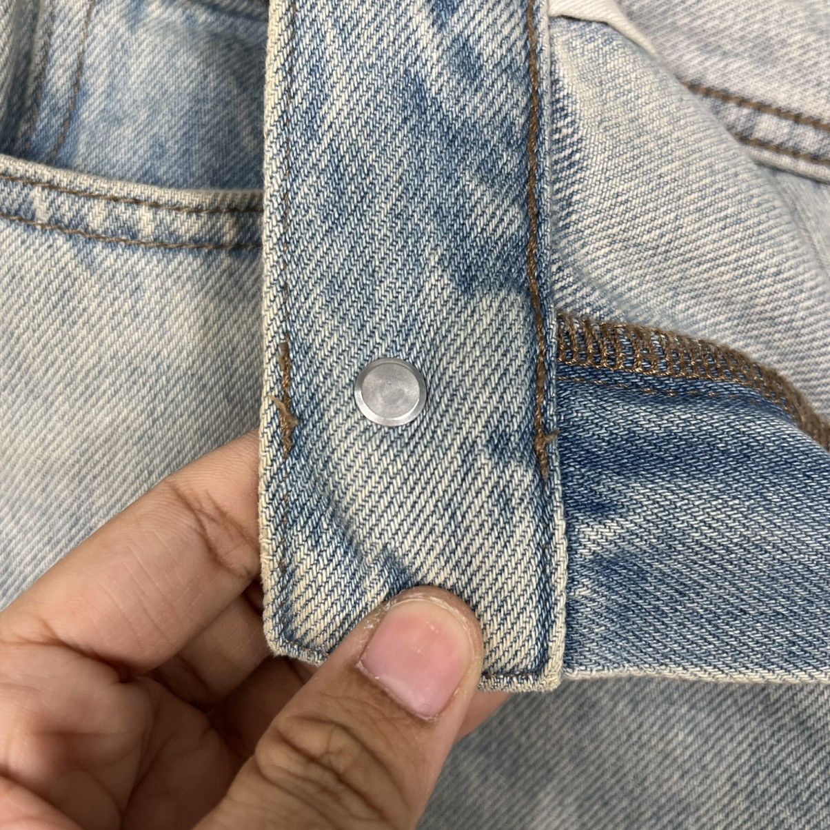 Lemaire × Uniqlo Vintage Uniqlo X Lemaire Denim Jeans Size US 30 / EU 46 - 17 Thumbnail