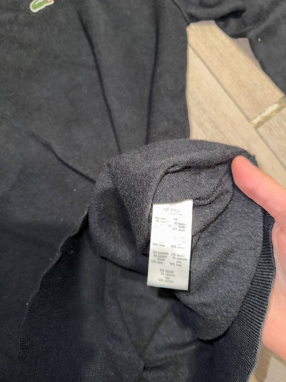 Lacoste Lacoste long sleeve shirt men XL black Size US XL / EU 56 / 4 - 5 Thumbnail