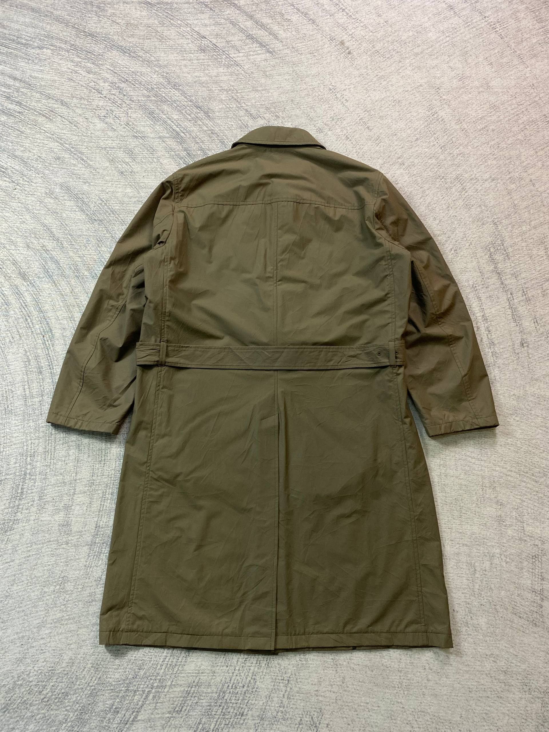 Prada Prada Belted Trench Coat Olive Size US M / EU 48-50 / 2 - 7 Thumbnail