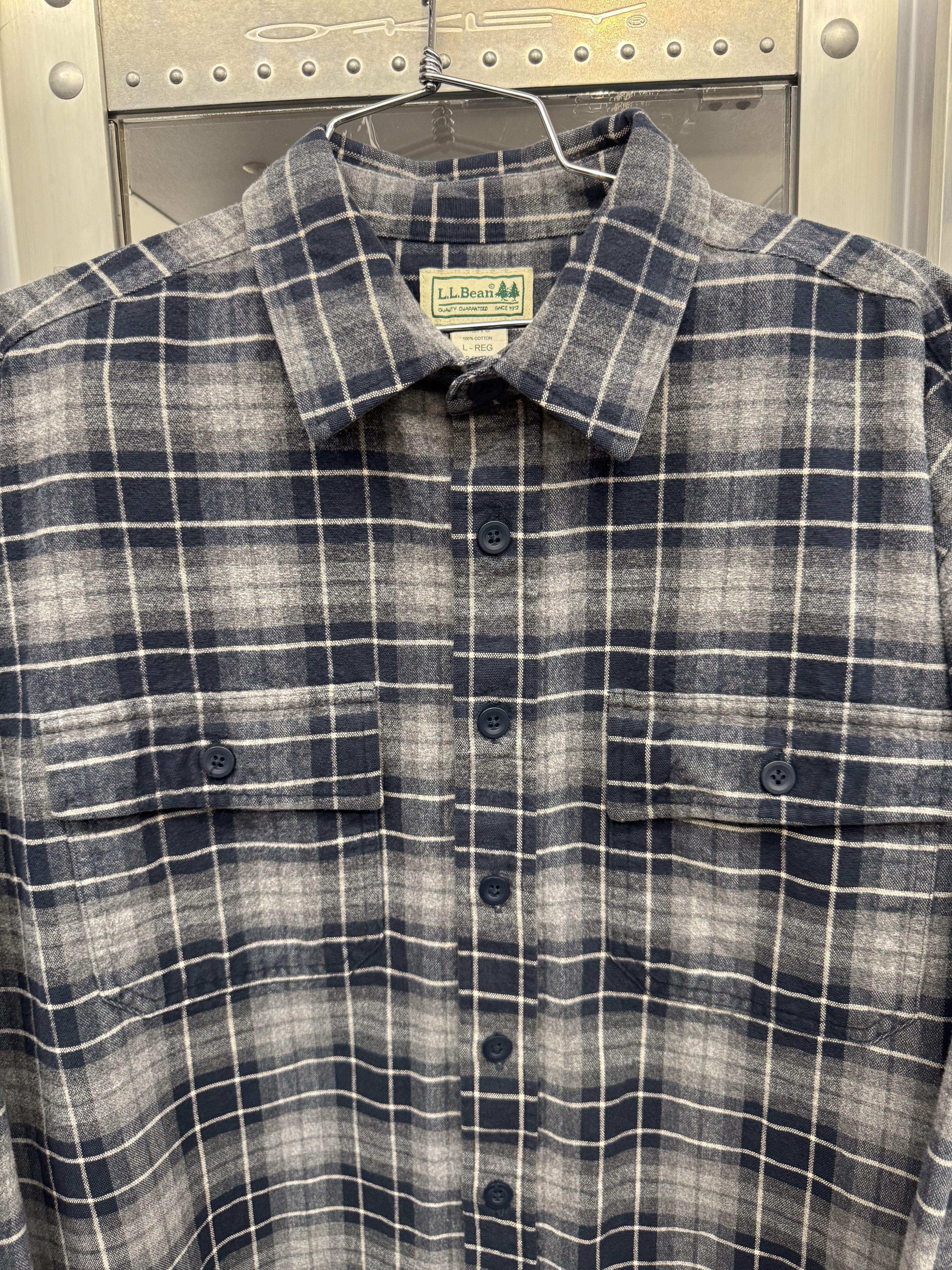 L.L. Bean Vintage L.L. Bean Flannel Size US L / EU 52-54 / 3 - 2 Thumbnail