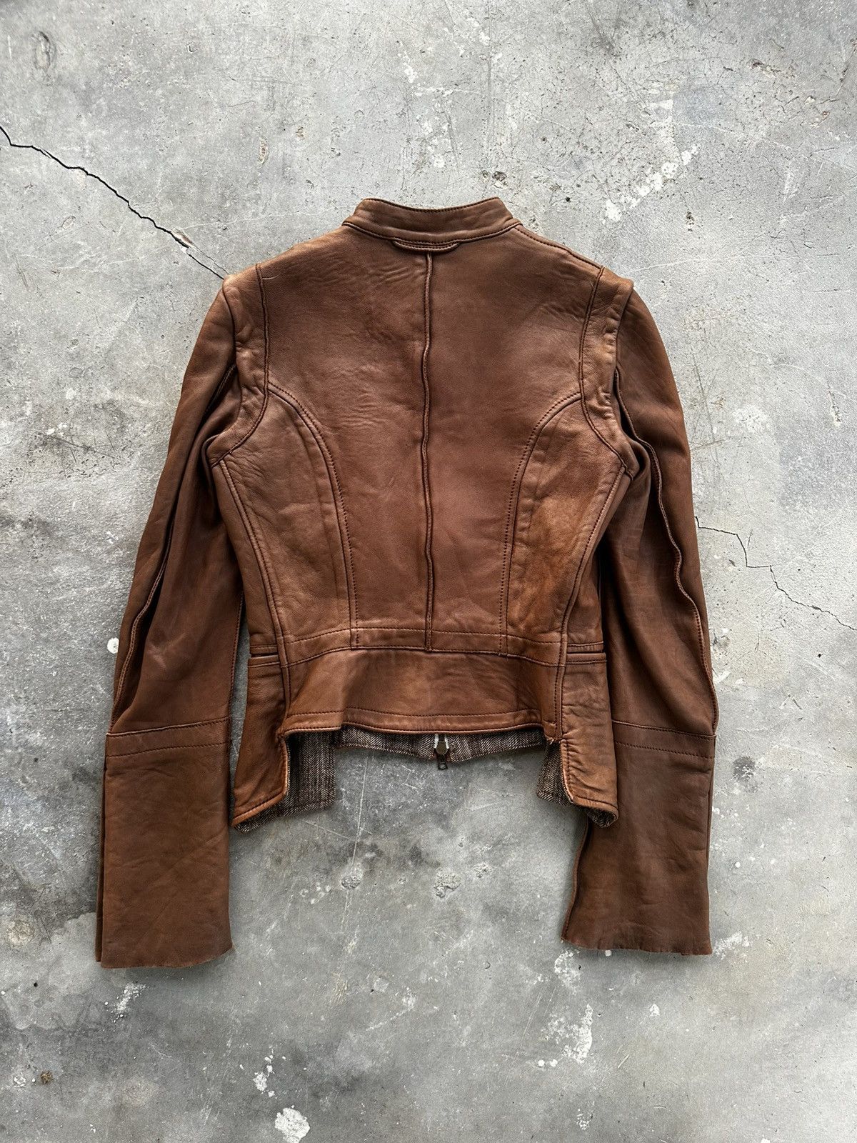 Isaac Sellam Experience Isaac Sellam Experience Leather Jacket Artisanal 00’s Size US S / EU 44-46 / 1 - 16 Thumbnail
