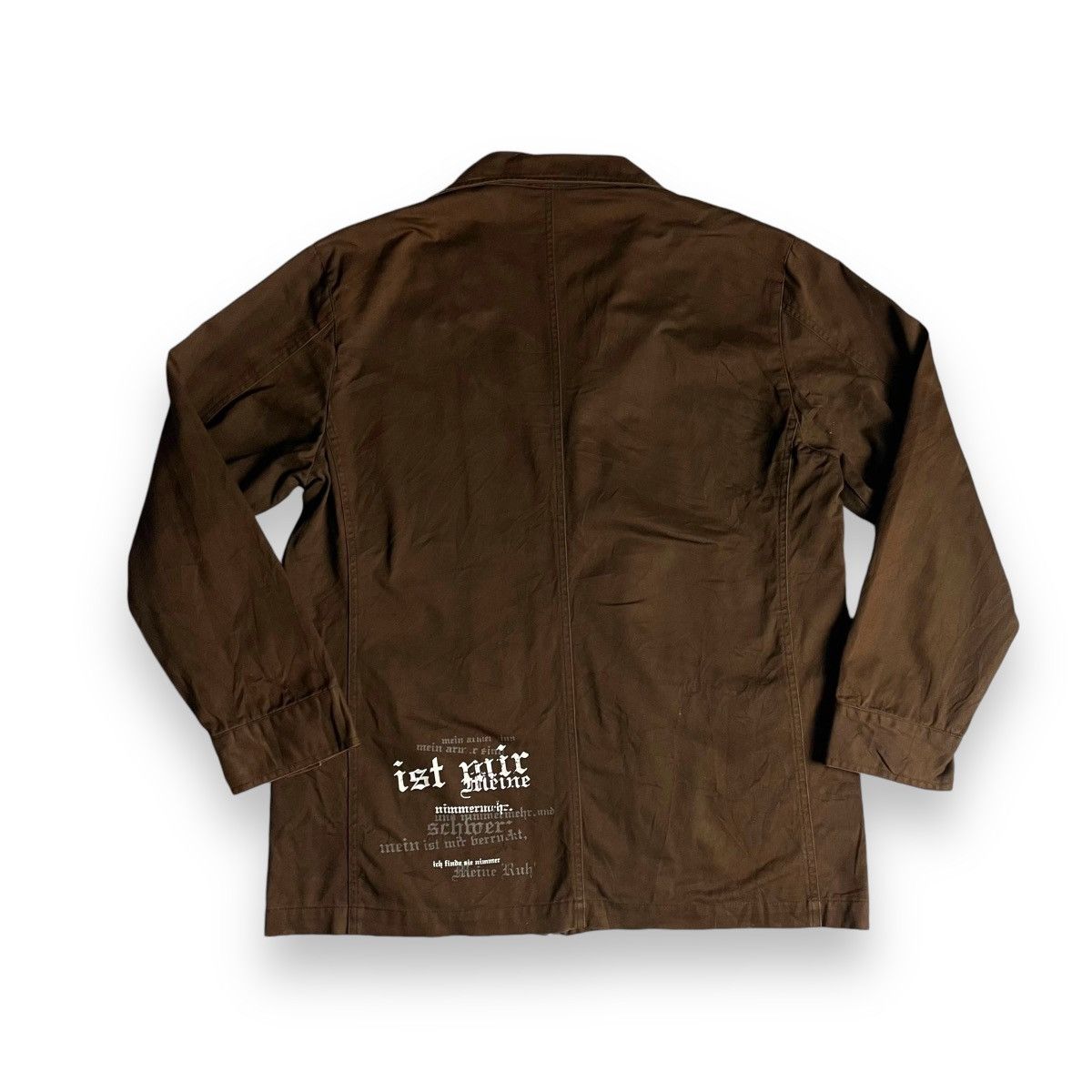 If Six Was Nine 🇯🇵 SLASH NUMBER POEM SEDITIONARIES PUNK JACKET Size US XL / EU 56 / 4 - 2 Thumbnail
