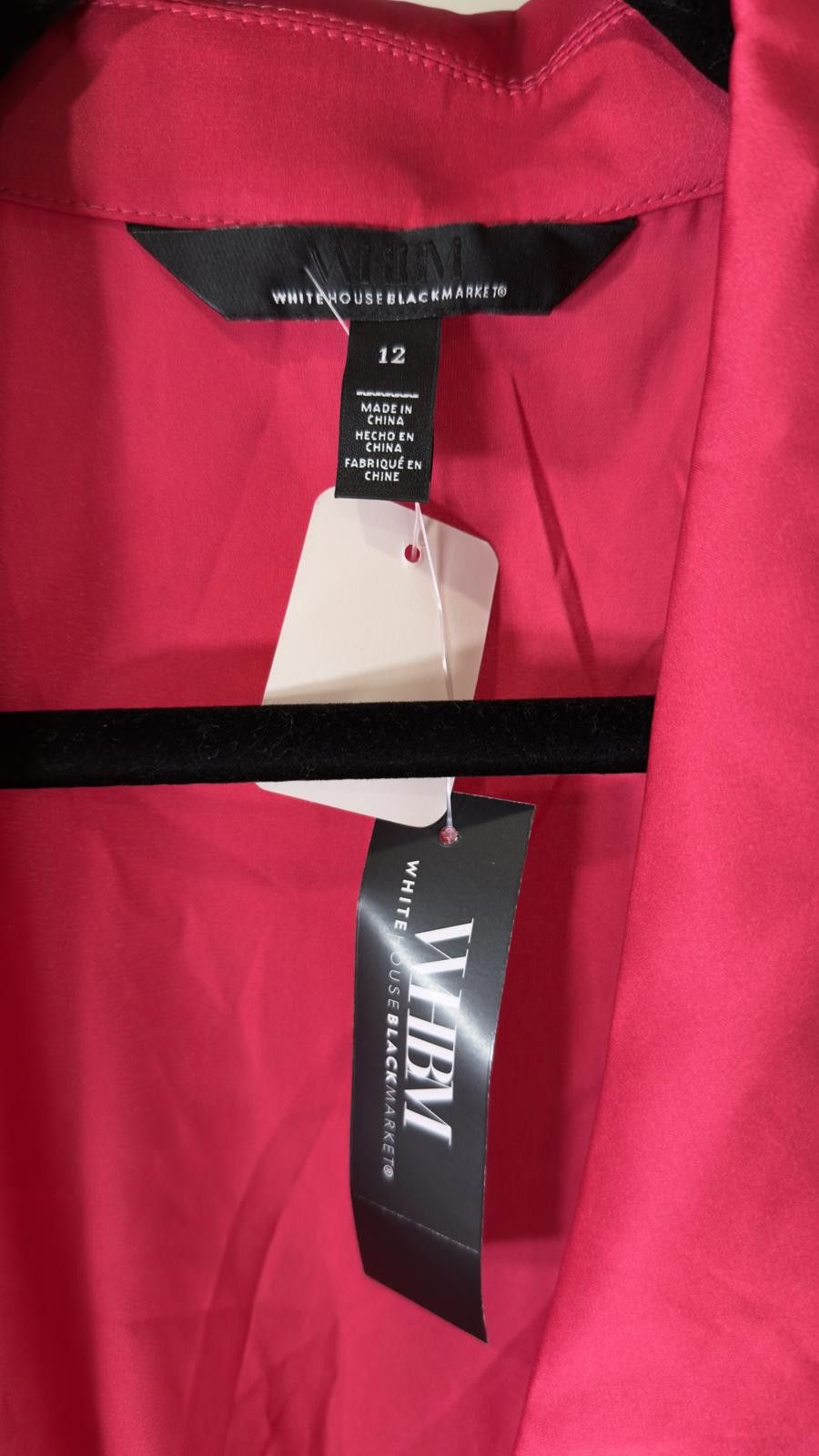 Designer Chic Pink Satin Wrap Dress by White House Black Market Size XL / US 12-14 / IT 48-50 - 3 Thumbnail