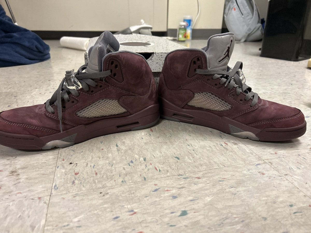 Jordan Brand jordan 5 retro burgandy Size US 9.5 / EU 42-43 - 6 Thumbnail