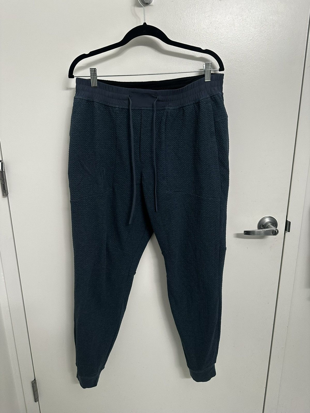Lululemon At Ease Joggers - Blue - XL Size US 36 / EU 52 - 1 Thumbnail