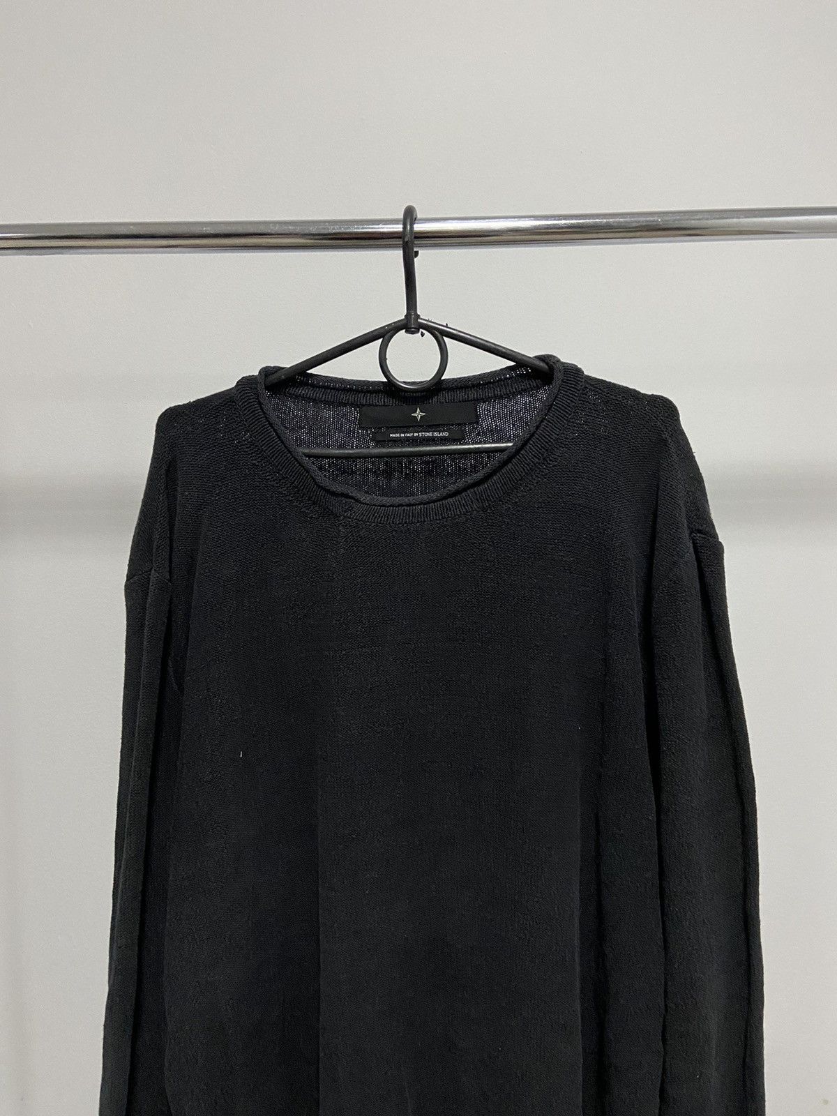 Stone Island Stone island denims sweater logo compass vintage Size US XXL / EU 58 / 5 - 3 Thumbnail