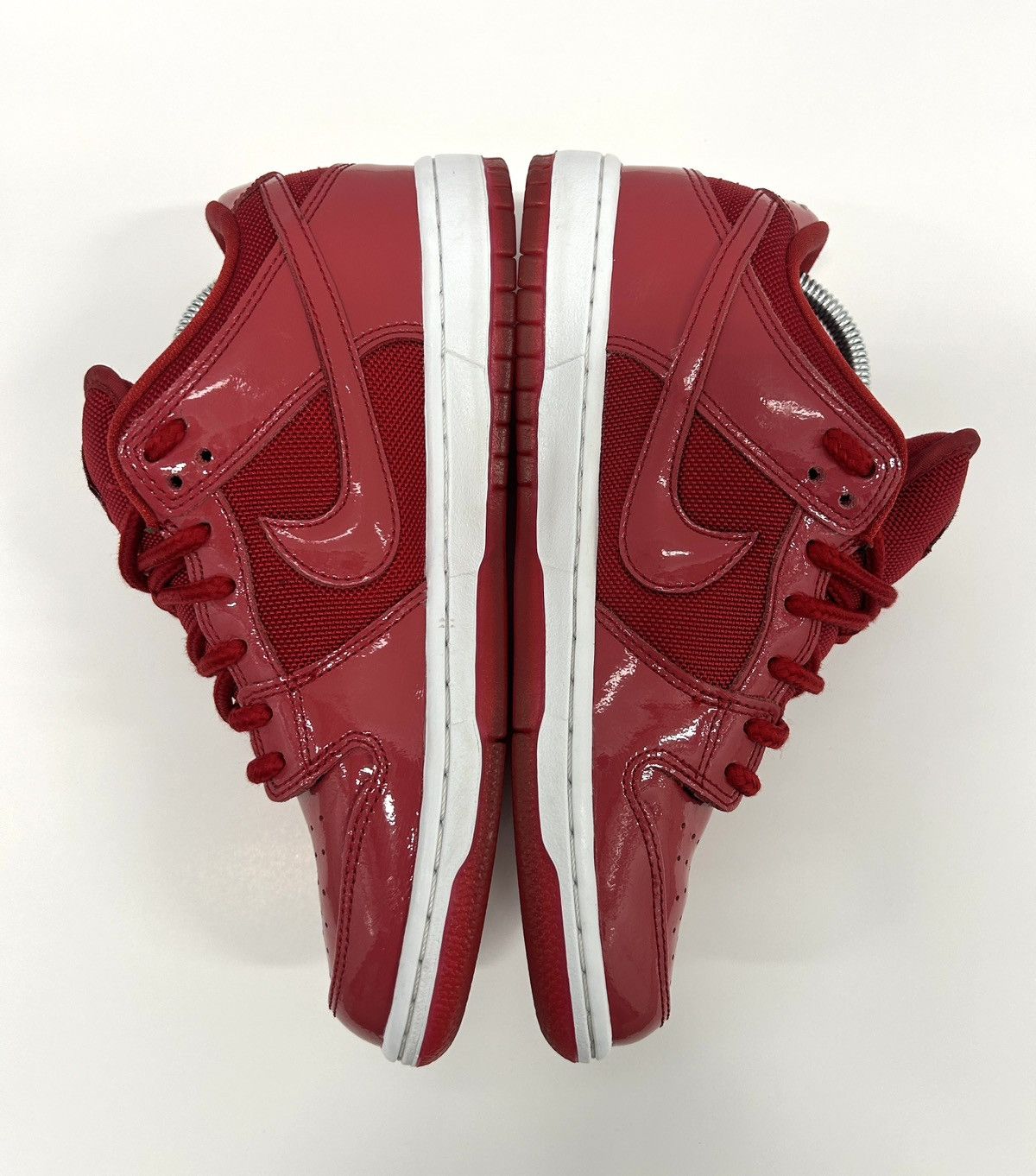 Nike Nike SB Dunk Low Pro ‘Red Patent Leather’ Shoes Size: 7.5 M Size US 7.5 / EU 40-41 - 3 Thumbnail