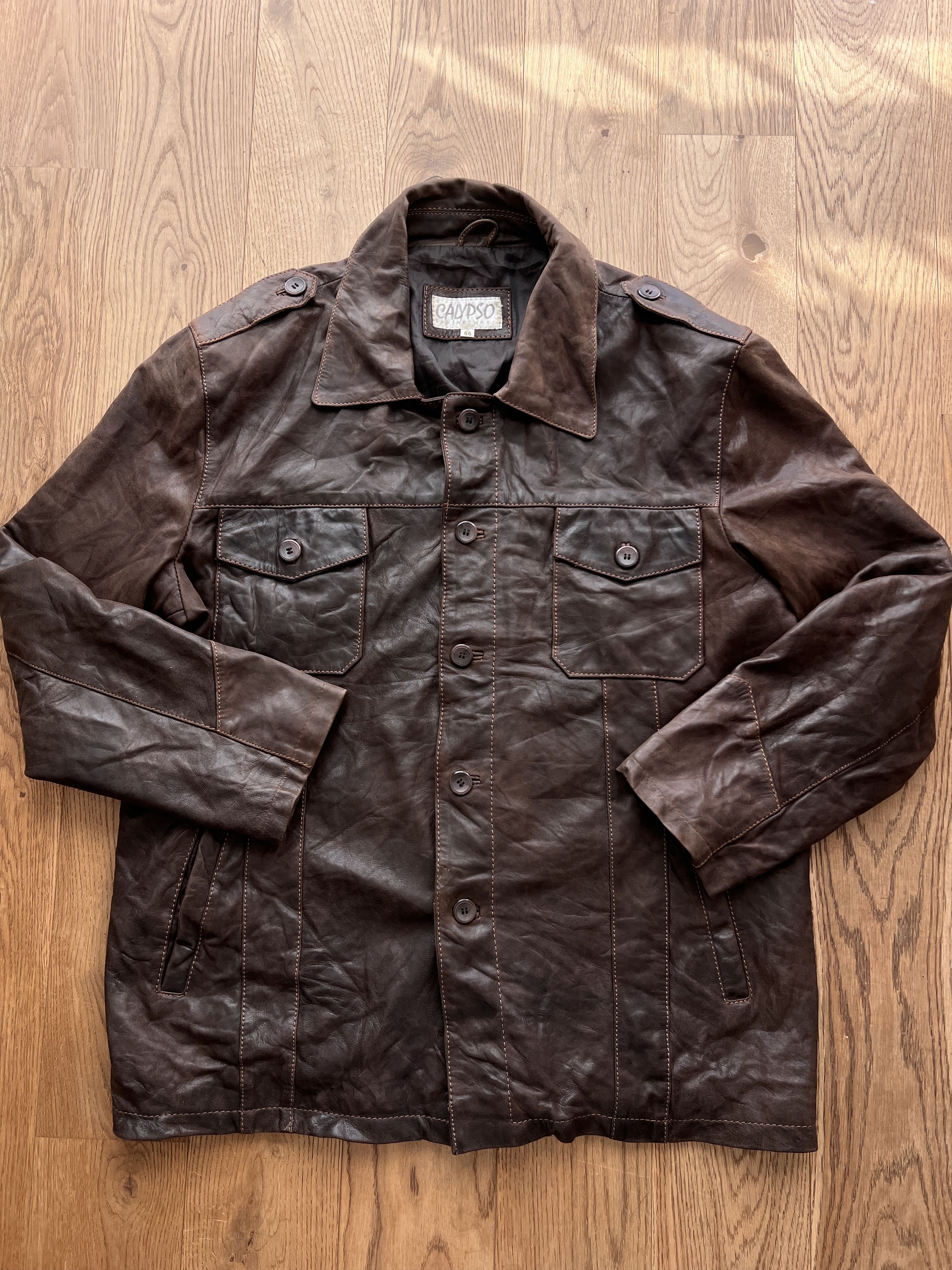 Hysteric Glamour Leather coat jacket vintage y2k 14th Addiction Diesel style Size US L / EU 52-54 / 3 - 1 Thumbnail
