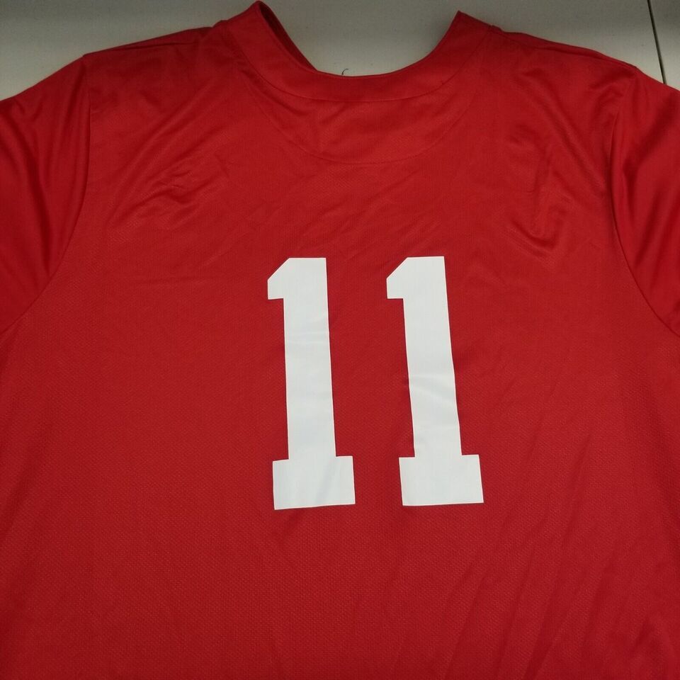Nike Los Angeles Anaheim Angels Jersey Men Large Red Henley 11 Size US L / EU 52-54 / 3 - 12 Thumbnail