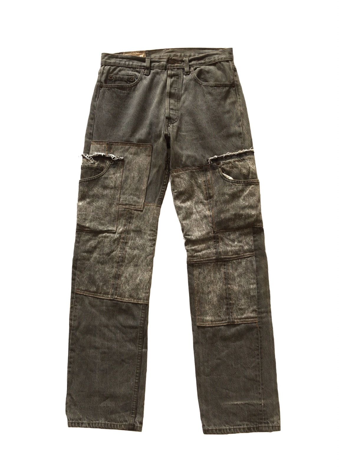 Levi's Vintage Clothing LEVIS CUSTOM PATCHWORK JEANS Size US 31 - 1 Thumbnail