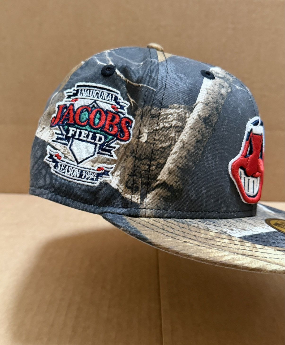 New Era Cleveland Indians Chief Wahoo x Real Tree x Lids 7 1/8 Size ONE SIZE - 3 Thumbnail