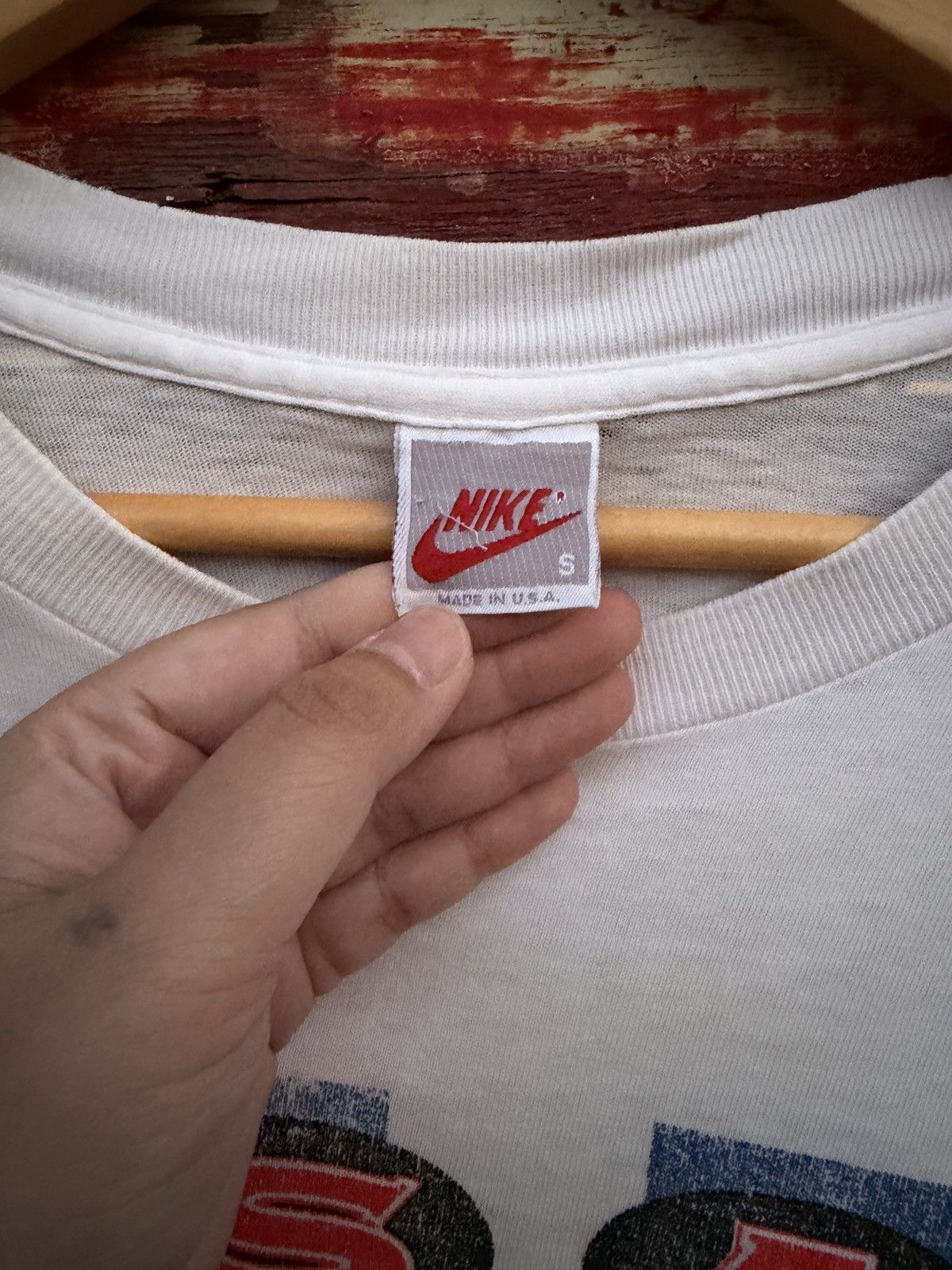 Nike Vintage Nike USA Track & Field 90's T-shirt Size US S / EU 44-46 / 1 - 4 Thumbnail