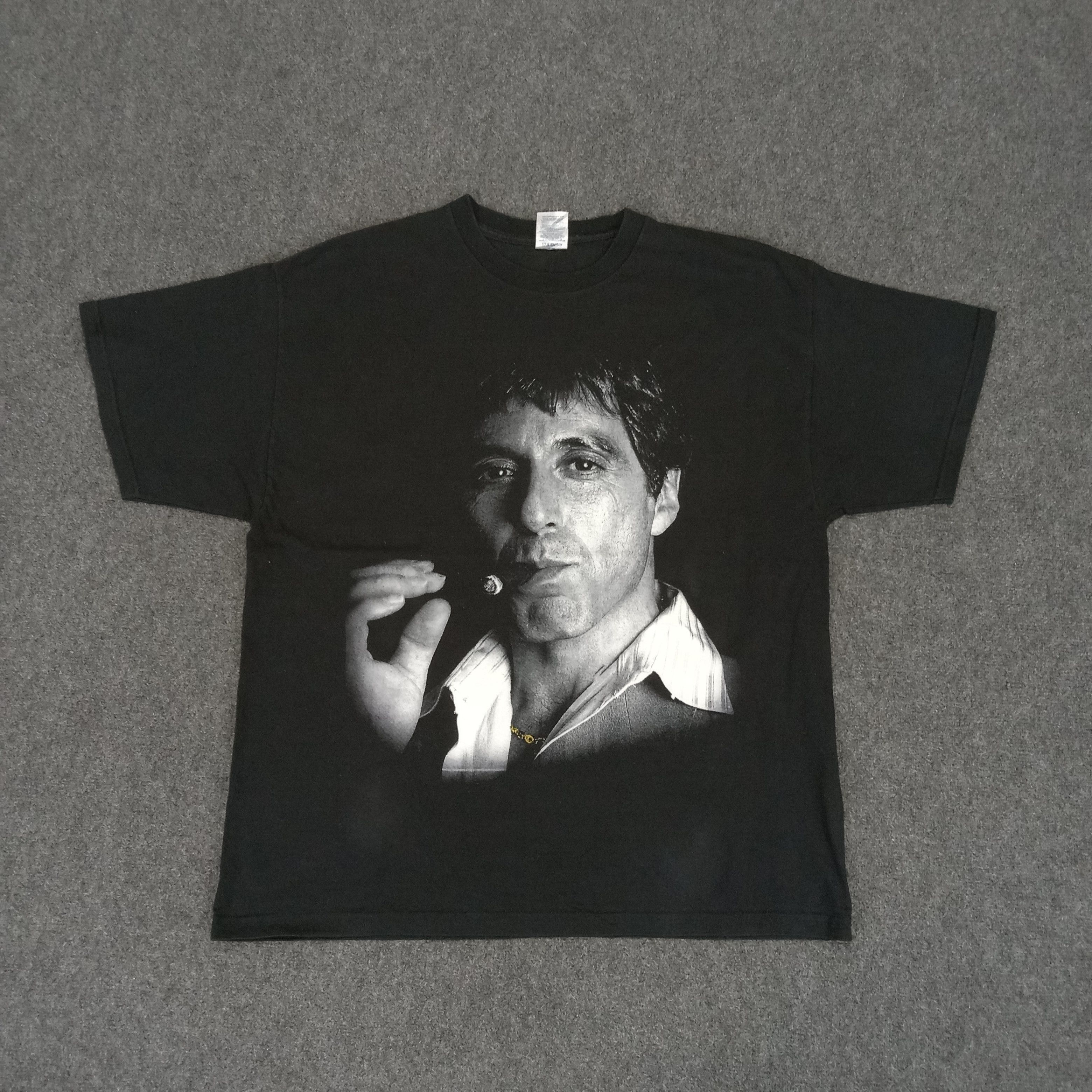 Vintage Scarface American Crime Movie Tshirt Size US XL / EU 56 / 4 - 1 Thumbnail