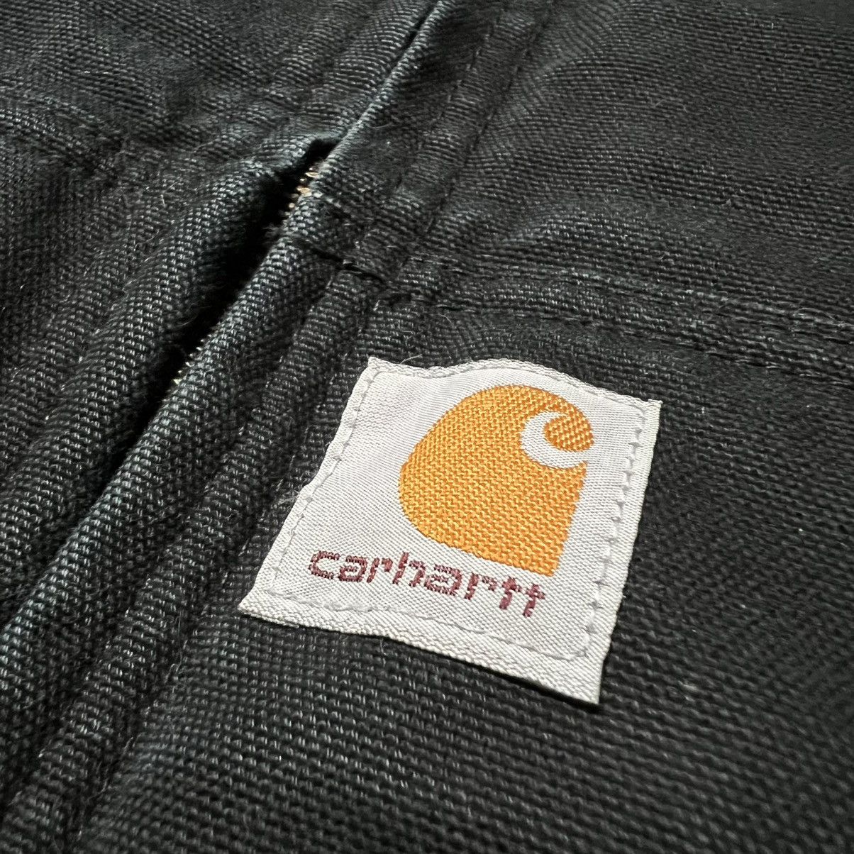 Carhartt × Carhartt Wip × Vintage Carhartt Black Full-Zip Hooded Jacket (Youth 14-16) Size US XXS / EU 40 - 4 Thumbnail