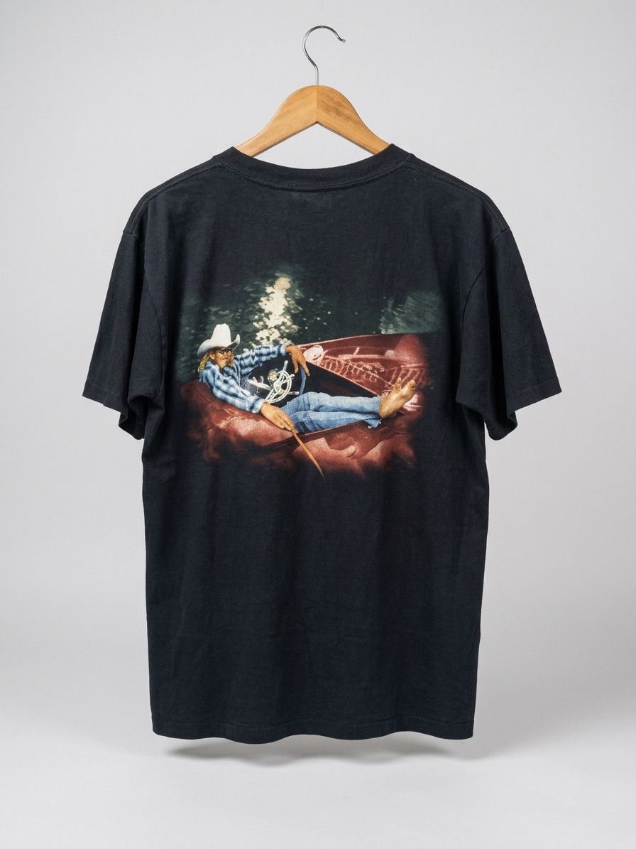 Band Tees Alan Jackson 1996 "Everything I Love" Tennessee River Gold Size US L / EU 52-54 / 3 - 2 Thumbnail