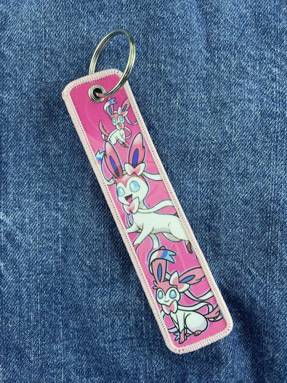 Other Sylveon 5 Inch Keychain Size ONE SIZE - 1 Thumbnail