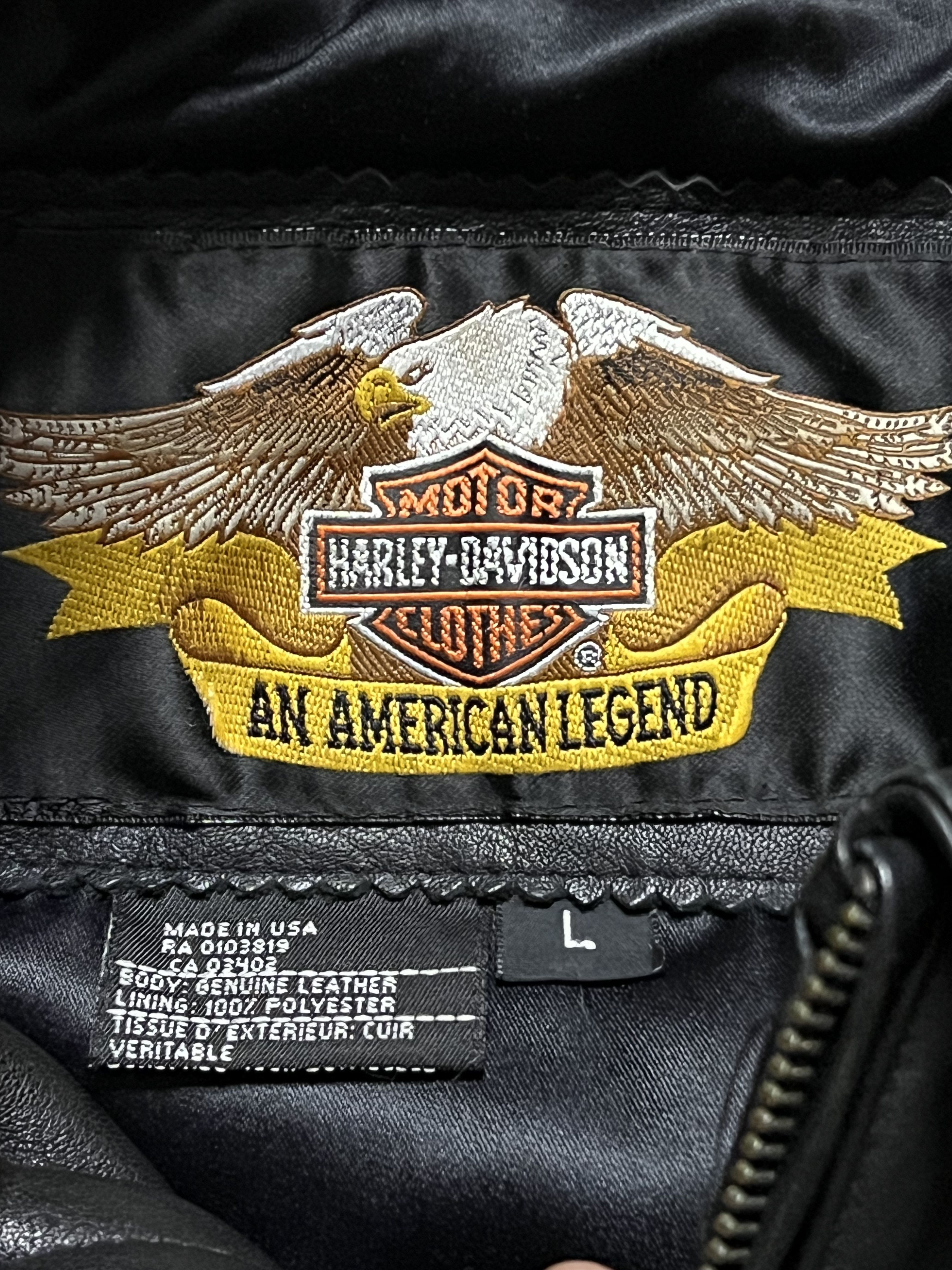 Harley Davidson Harley Davidson Size US L / EU 52-54 / 3 - 6 Thumbnail