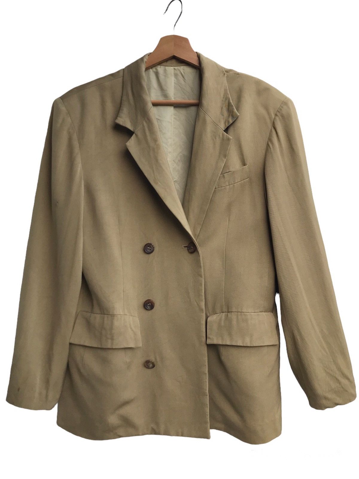 Y's Unisex Y’s For Living Double Breasted Coat Size US S / EU 44-46 / 1 - 2 Thumbnail