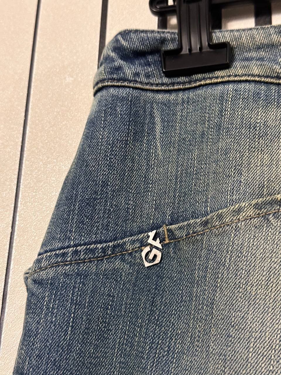 Gianfranco Ferre Gianfranco Ferre Limited Rarest Flared Y2k Denim Pants Size 30" / US 8 / IT 44 - 4 Thumbnail