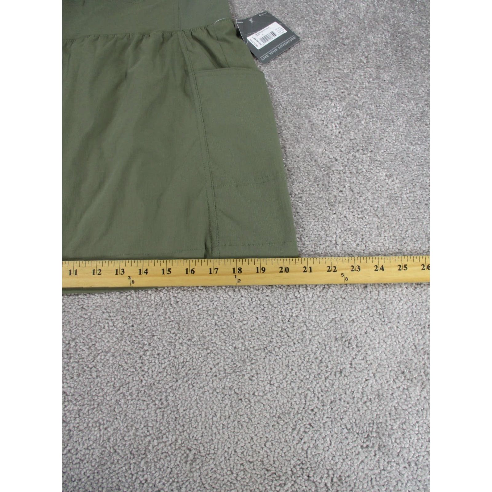 Eddie Bauer Eddie Bauer Skort Womens 2 Guide Ripstop Green Hiking Camping NEW Athletic Outdoor Skort Women, 2, Green, Athletic, Hiking, Outdoor, Activewear, 90s Size ONE SIZE - 4 Thumbnail