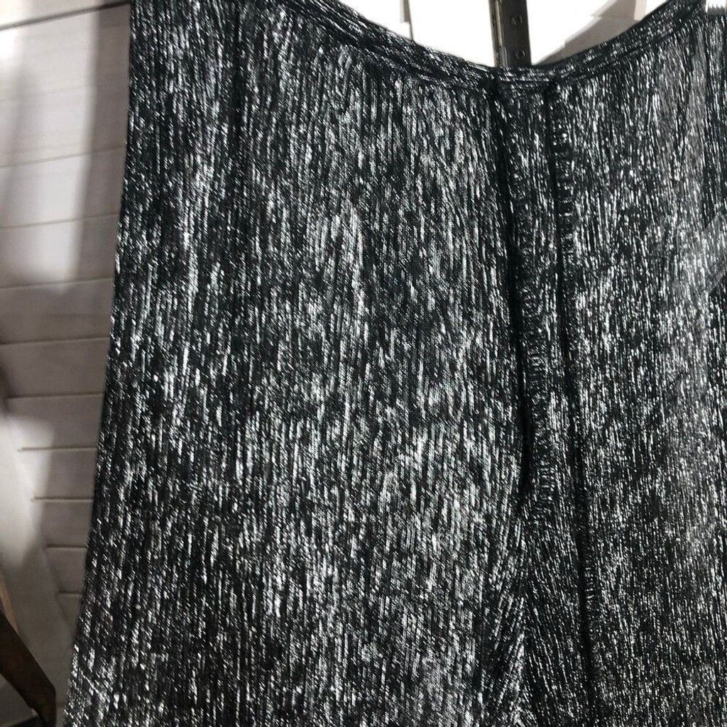 Forever 21 Cover Up Pants Disco Sequin High-Rise Silver/Black S Size 27" / US 4 / IT 40 - 7 Thumbnail