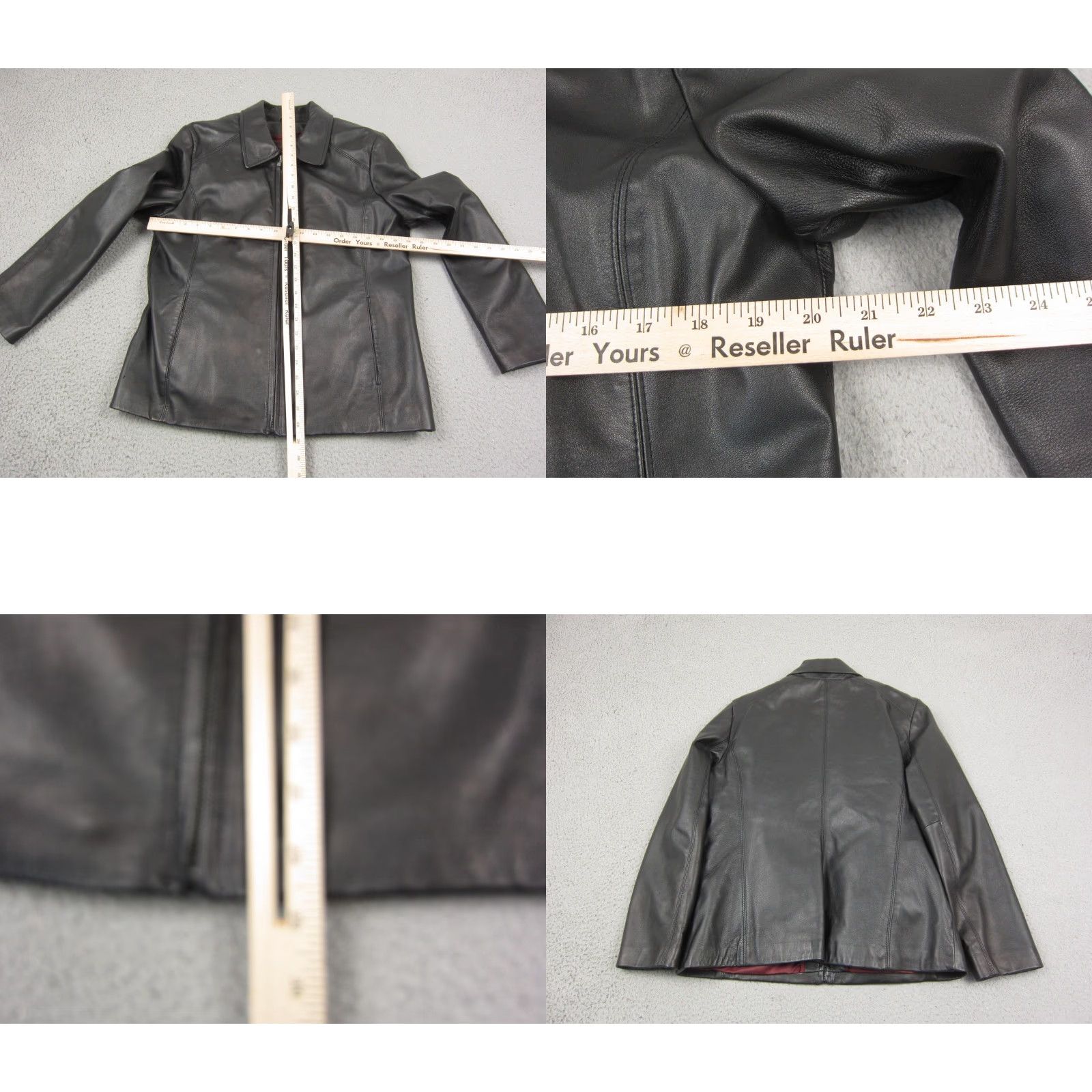 Vintage VINTAGE M. Julian Leather Jacket Mens L Black Bomber Zip 90s Thinsulate Full Zip Jacket Coat Winter Spring Fall Distressed? Size US L / EU 52-54 / 3 - 8 Thumbnail