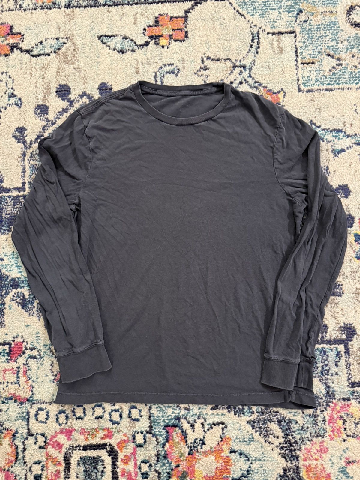 J.Crew Vintage J Crew Black Longsleeve Size US L / EU 52-54 / 3 - 1 Thumbnail