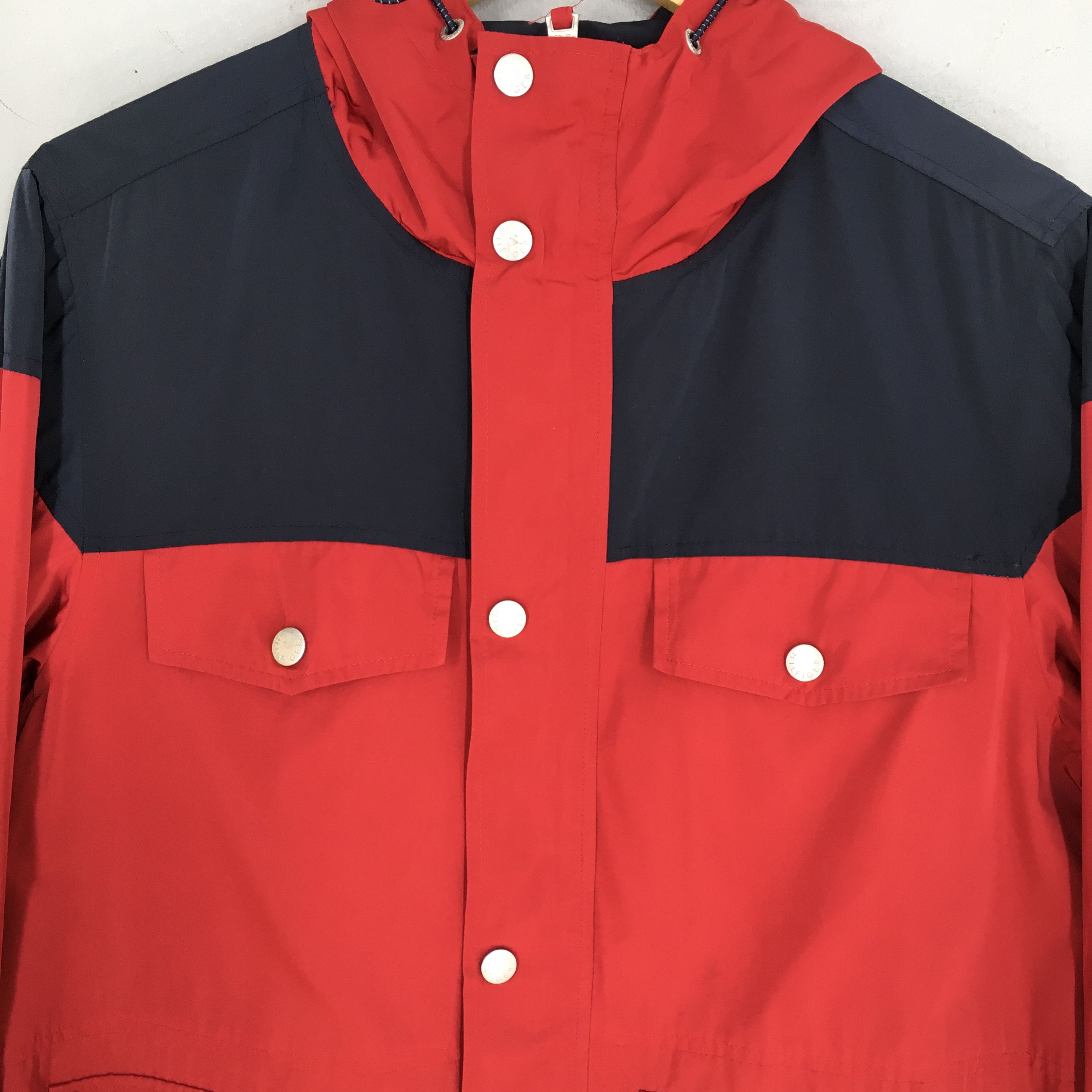 Tommy Hilfiger Vintage Tommy Hilfiger Hoodie Jacket Medium Size US M / EU 48-50 / 2 - 2 Thumbnail