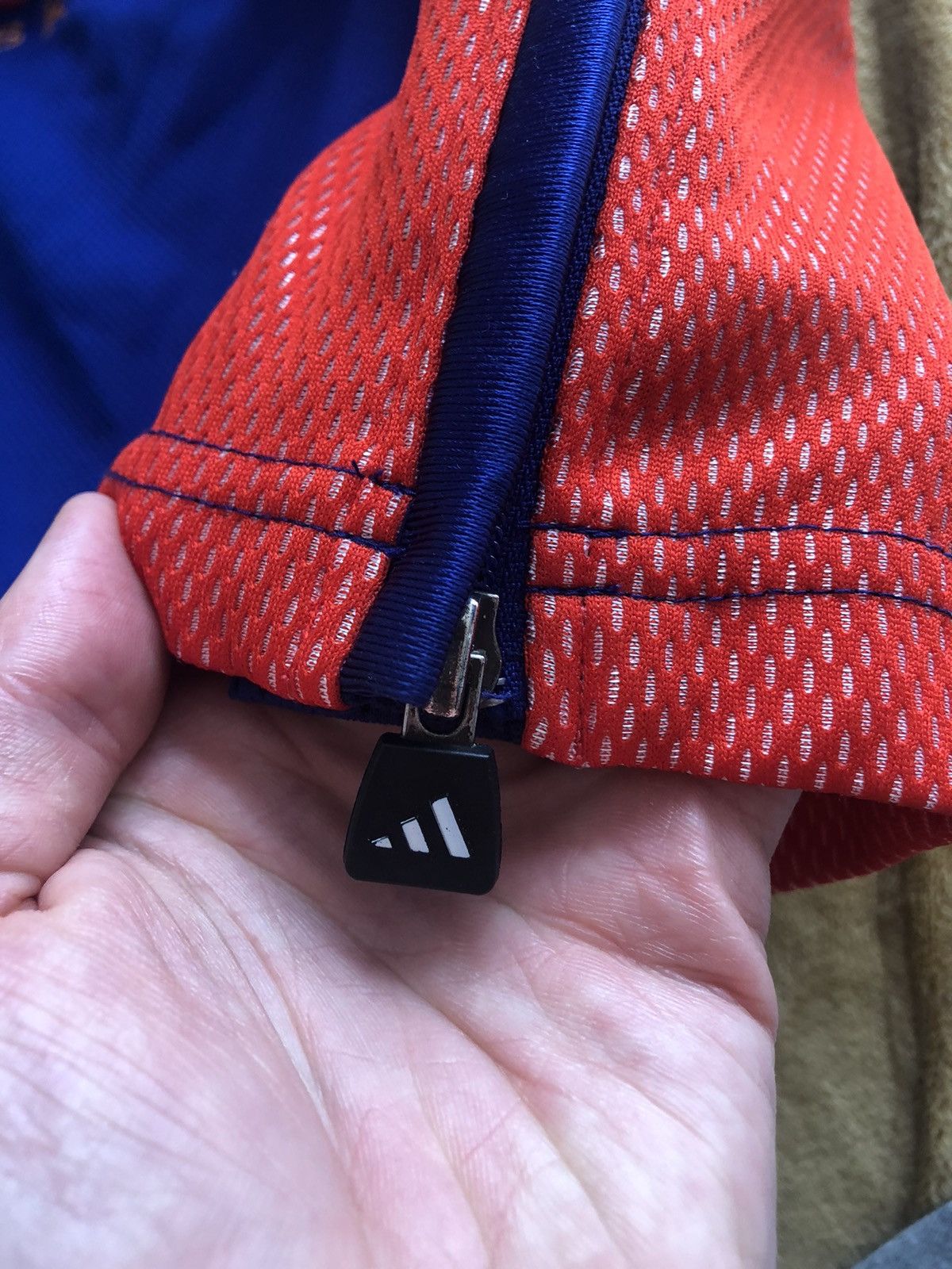 Adidas × Vintage VINTAGE ADIDAS BASKETBALL RETRO STYLE SWEATSHIRT ZIP JERSEY Size US L / EU 52-54 / 3 - 3 Thumbnail