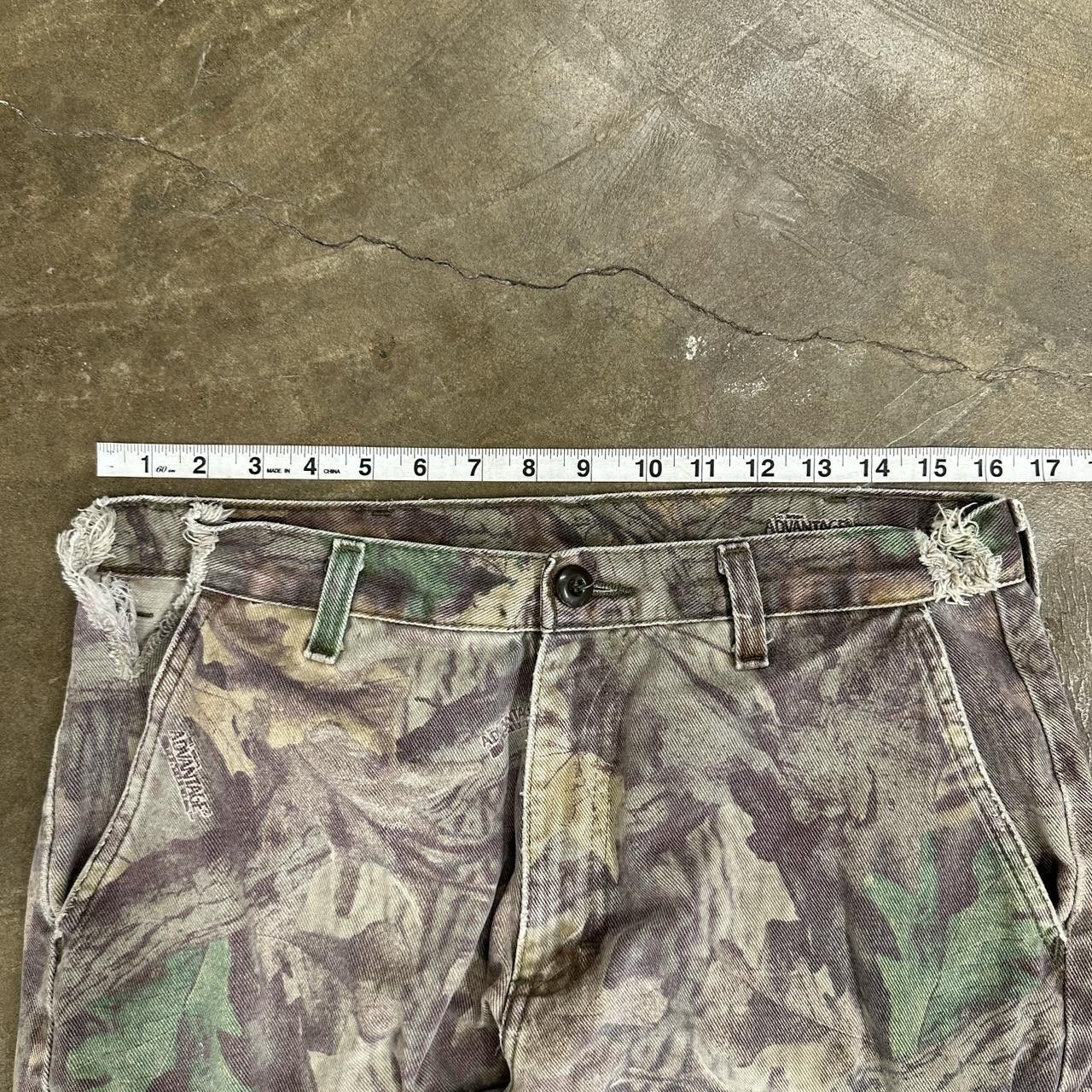 Wrangler Y2K Wrangler Faded Purple Camo Wide Leg Pants 36 x 29 Size US 36 / EU 52 - 2 Thumbnail