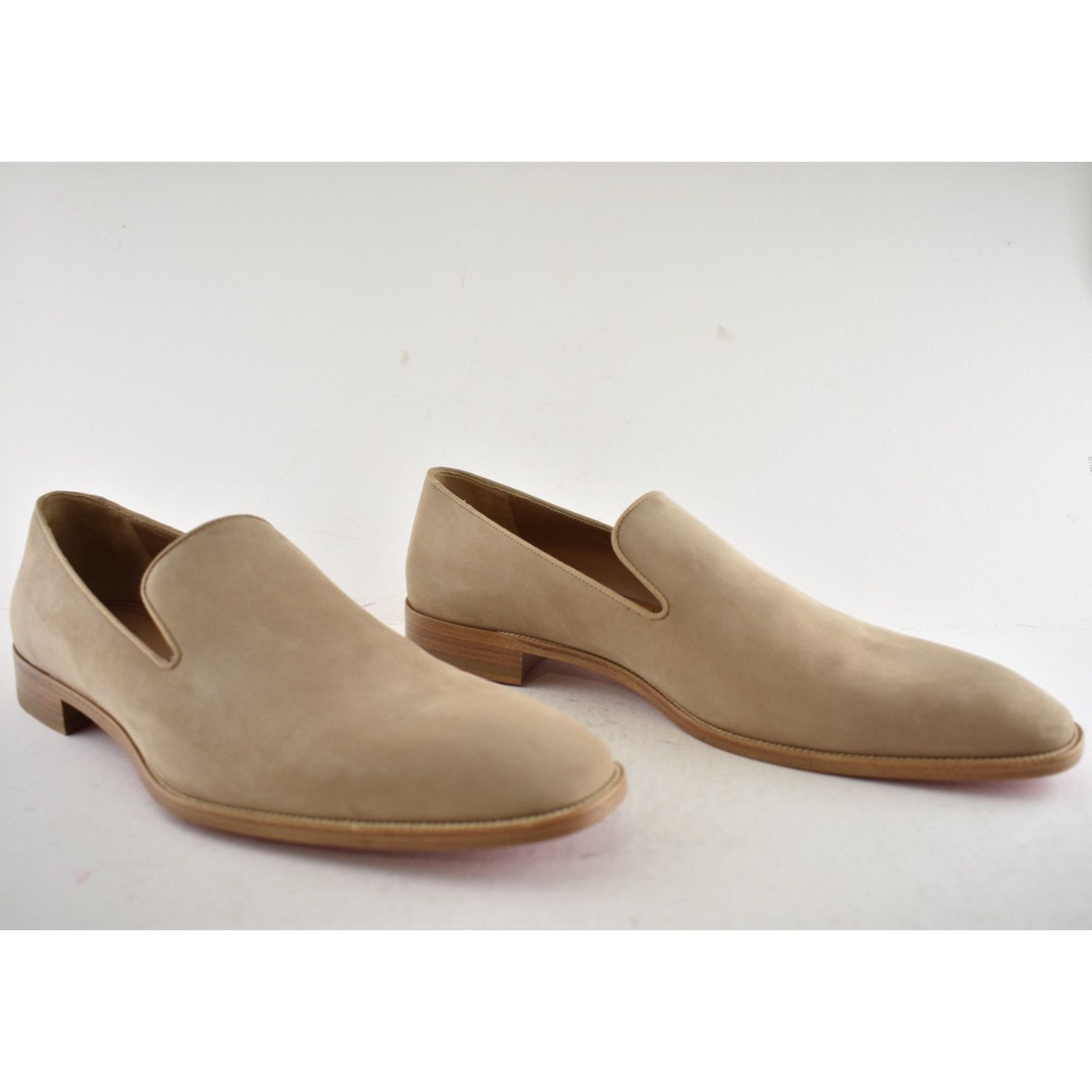 Christian Louboutin Christian Louboutin Mens Danny Flex Flat Lionne Beige 42 9 Size US 9 / EU 42 - 4 Thumbnail