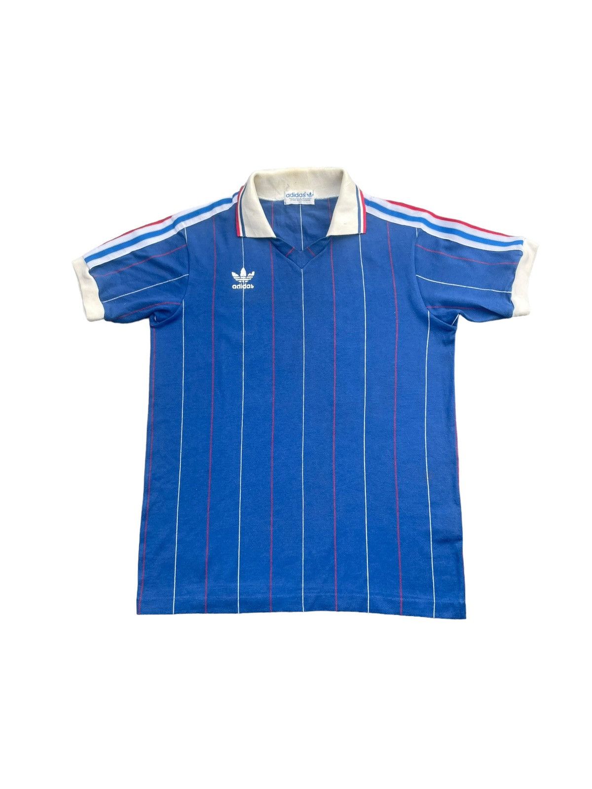 Adidas Vintage Adidas Trefoil Jersey Size US S / EU 44-46 / 1 - 1 Thumbnail