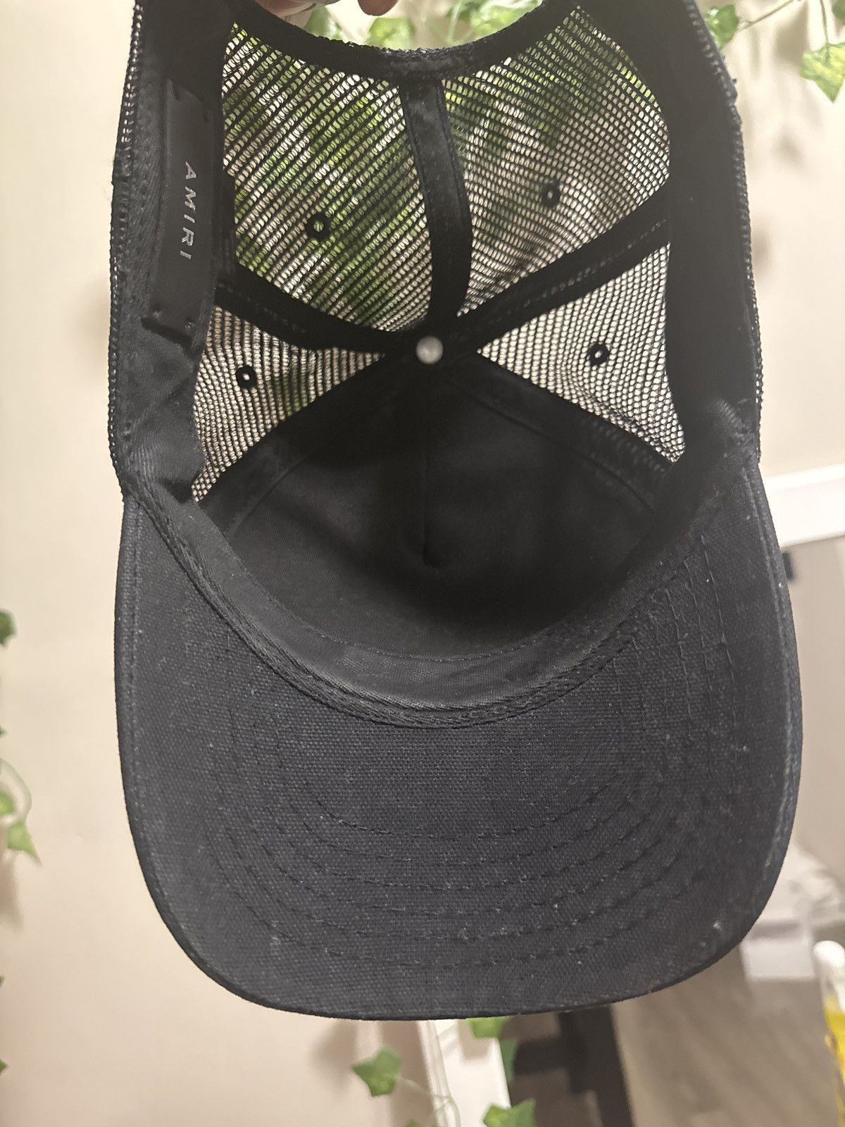Amiri AMIRI - Logo Trucker Hat Size ONE SIZE - 6 Thumbnail