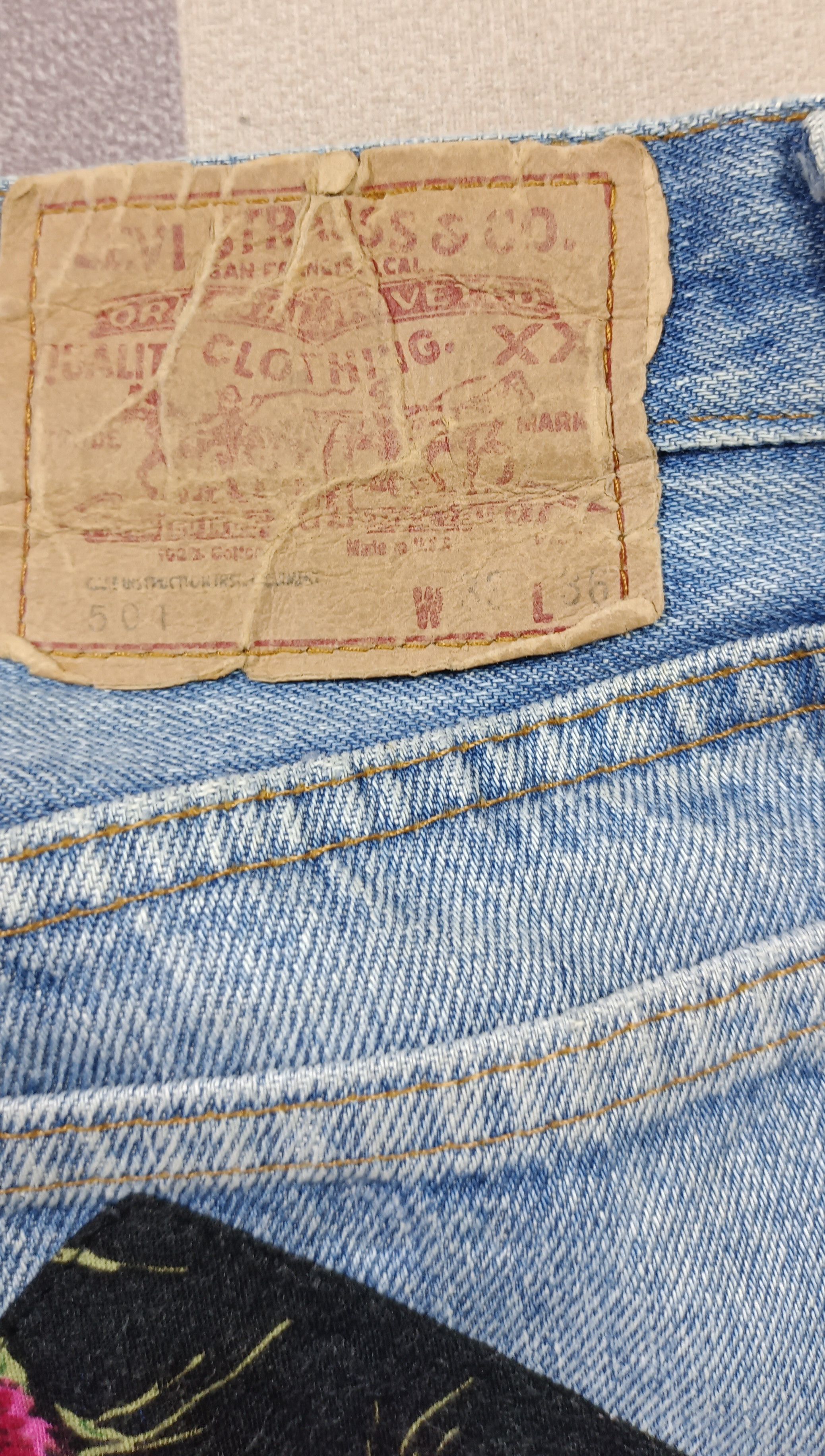 Levi's Levi's "Get Into Troubl 3" Patch Work Denim Size 30" / US 8 / IT 44 - 12 Thumbnail