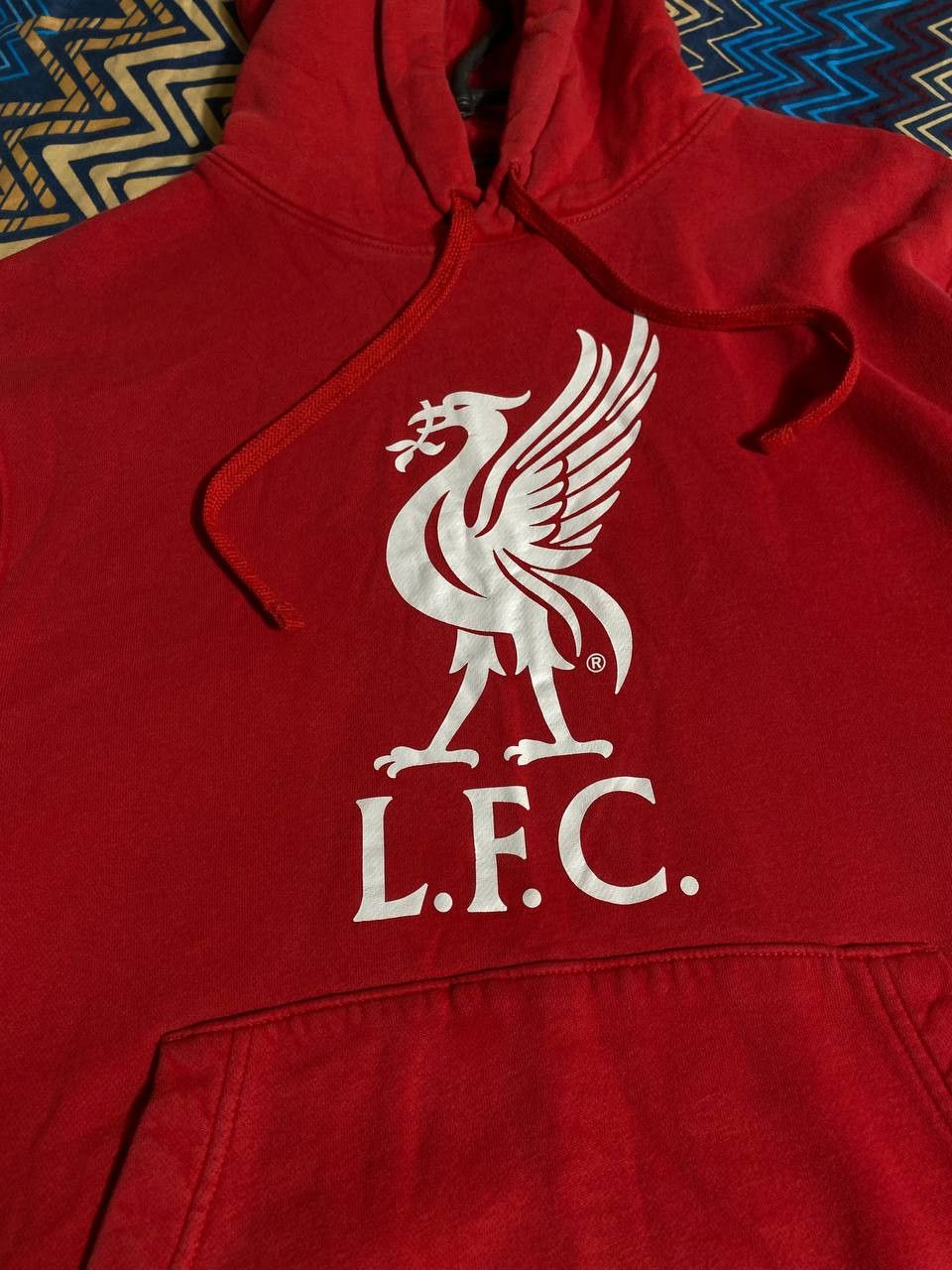 Nike vintage Nike big logo red Sweatshirt L.F.C. hoodie Y2K Size US S / EU 44-46 / 1 - 6 Thumbnail