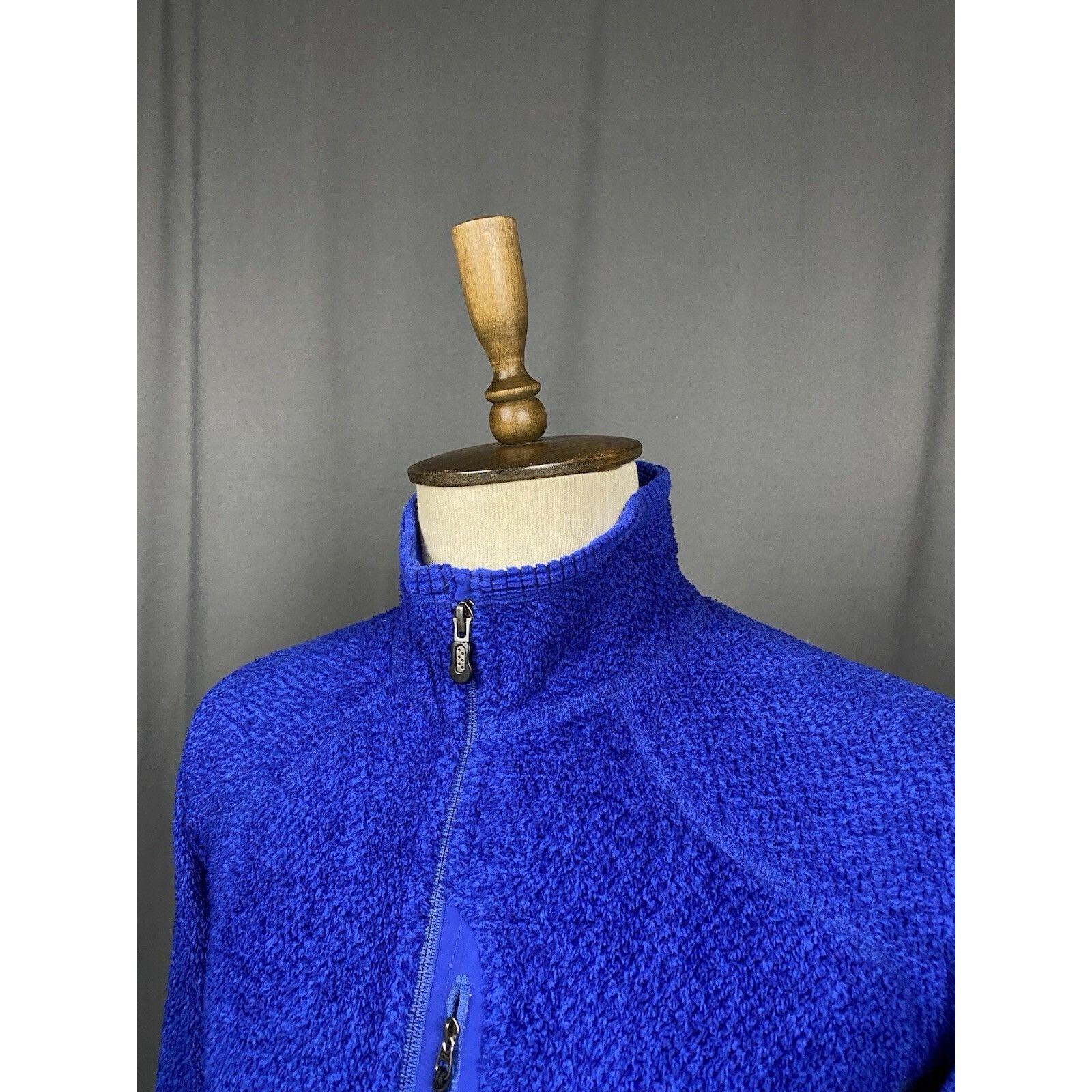 Patagonia Patagonia Deep Pile Men's Blue Full Zip Fleeced Sweater Size Size US L / EU 52-54 / 3 - 5 Thumbnail