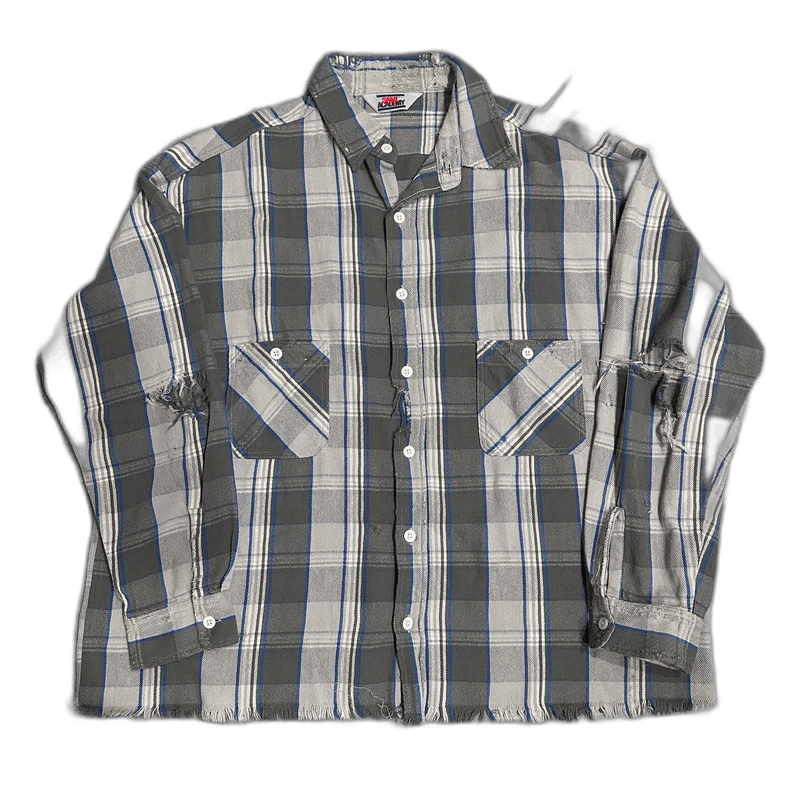 Saint Michael Saint Michael Plaid Shirt Jacket New Condition Size US L / EU 52-54 / 3 - 1 Thumbnail