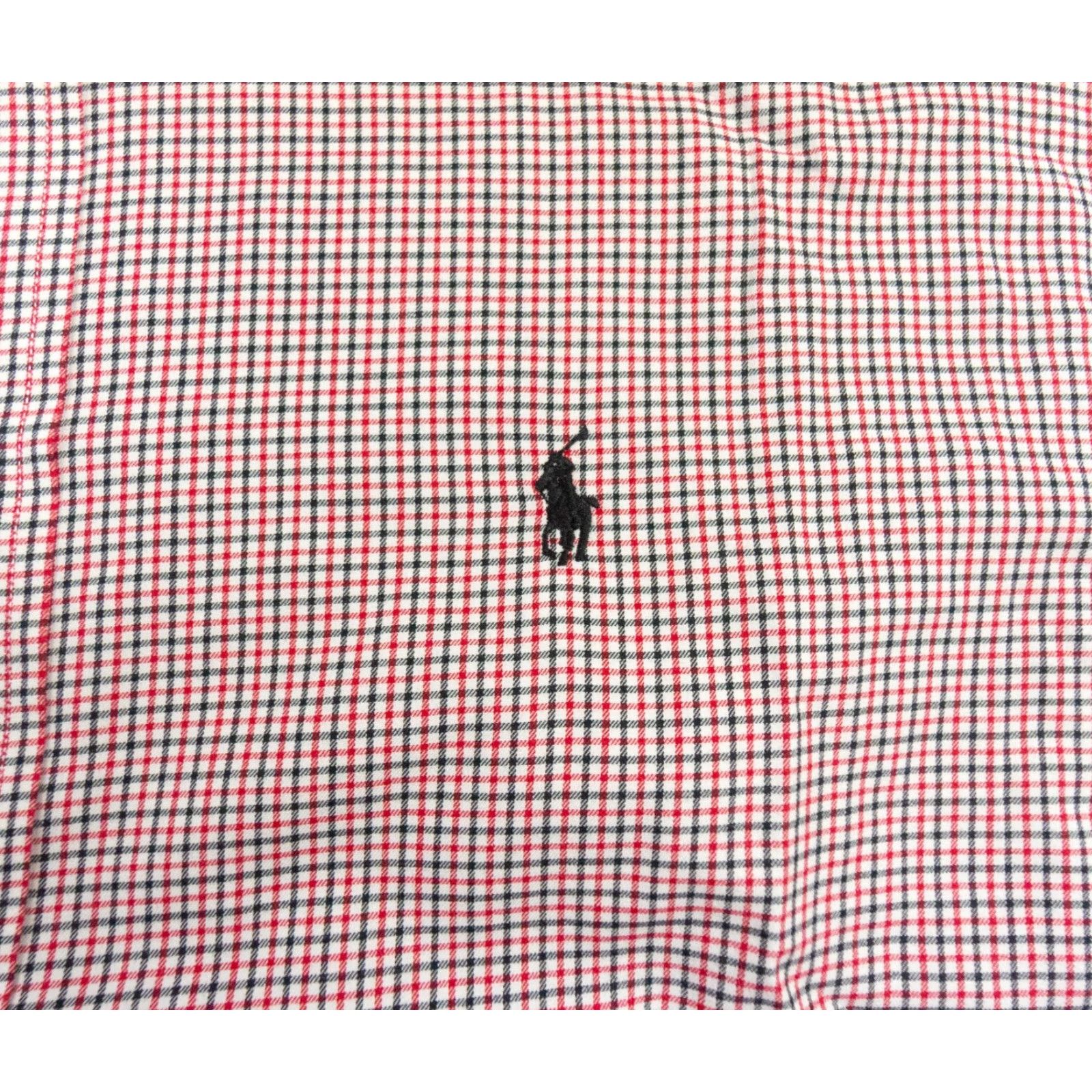 Ralph Lauren Ralph Lauren Shirt Mens 17.5 34/35 Red Button Up Classic Fit Check Preppy Adult Size US XL / EU 56 / 4 - 3 Thumbnail